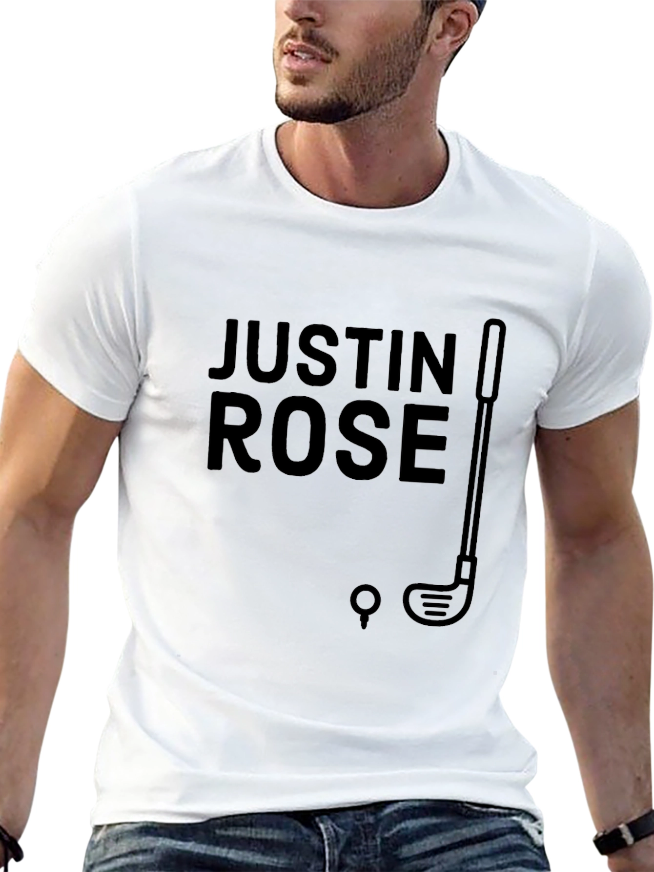 Justin Rose Golf T-Shirt - Classic Golf Fan Tee