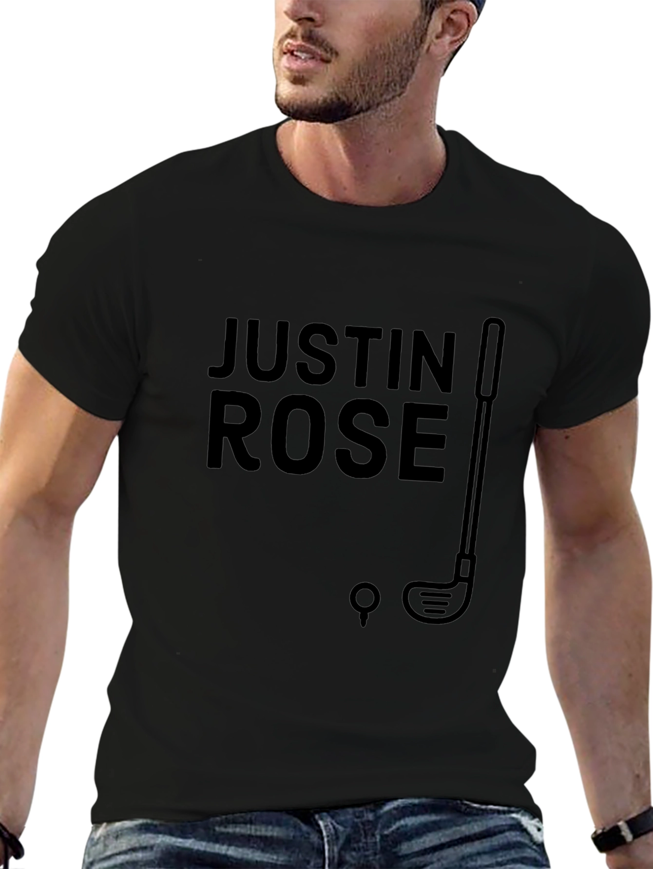 Justin Rose Golf T-Shirt - Classic Golf Fan Tee