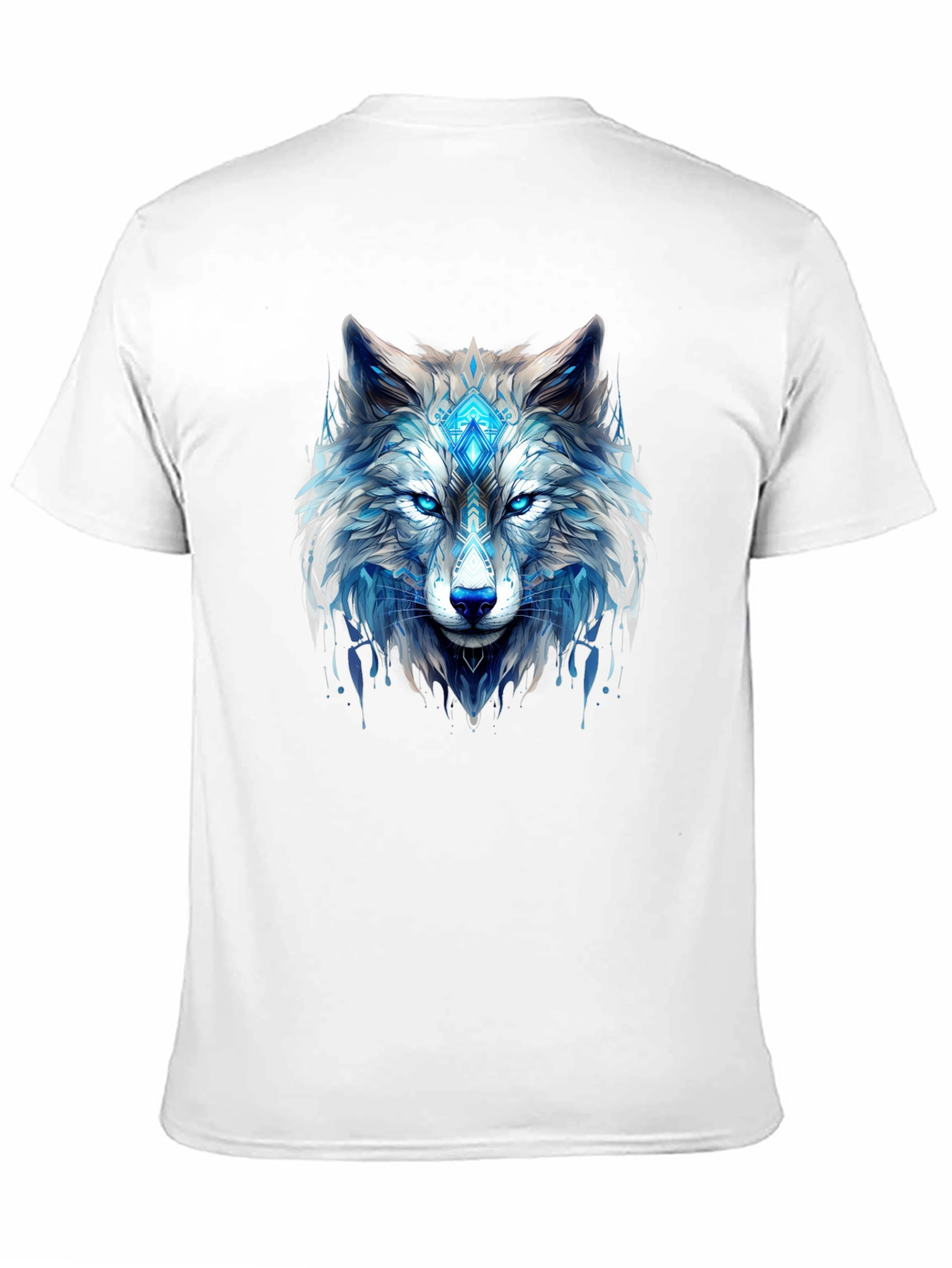 Cool Wolf Graphic Black T-Shirt