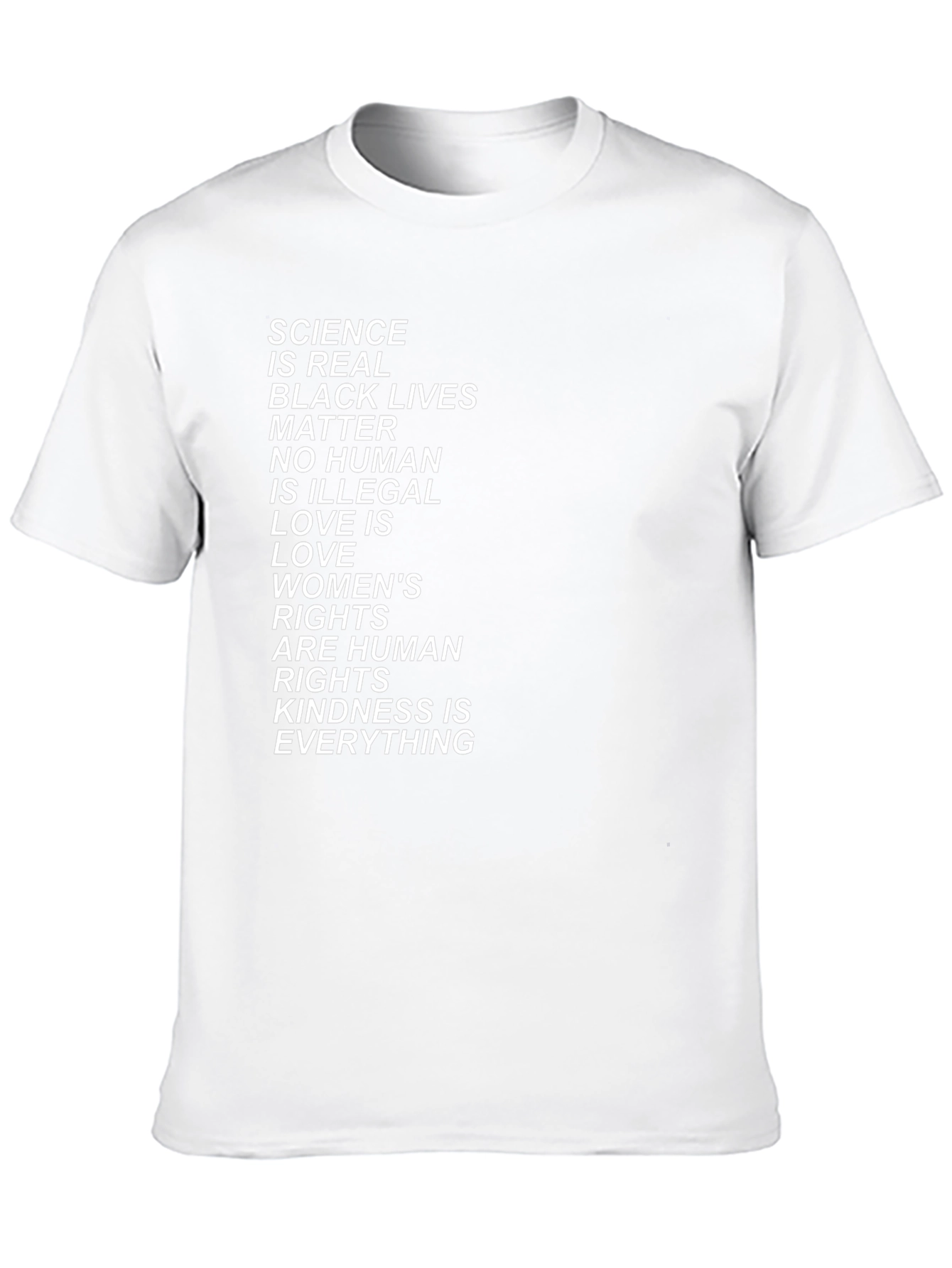 Equality & Kindness Black T-Shirt