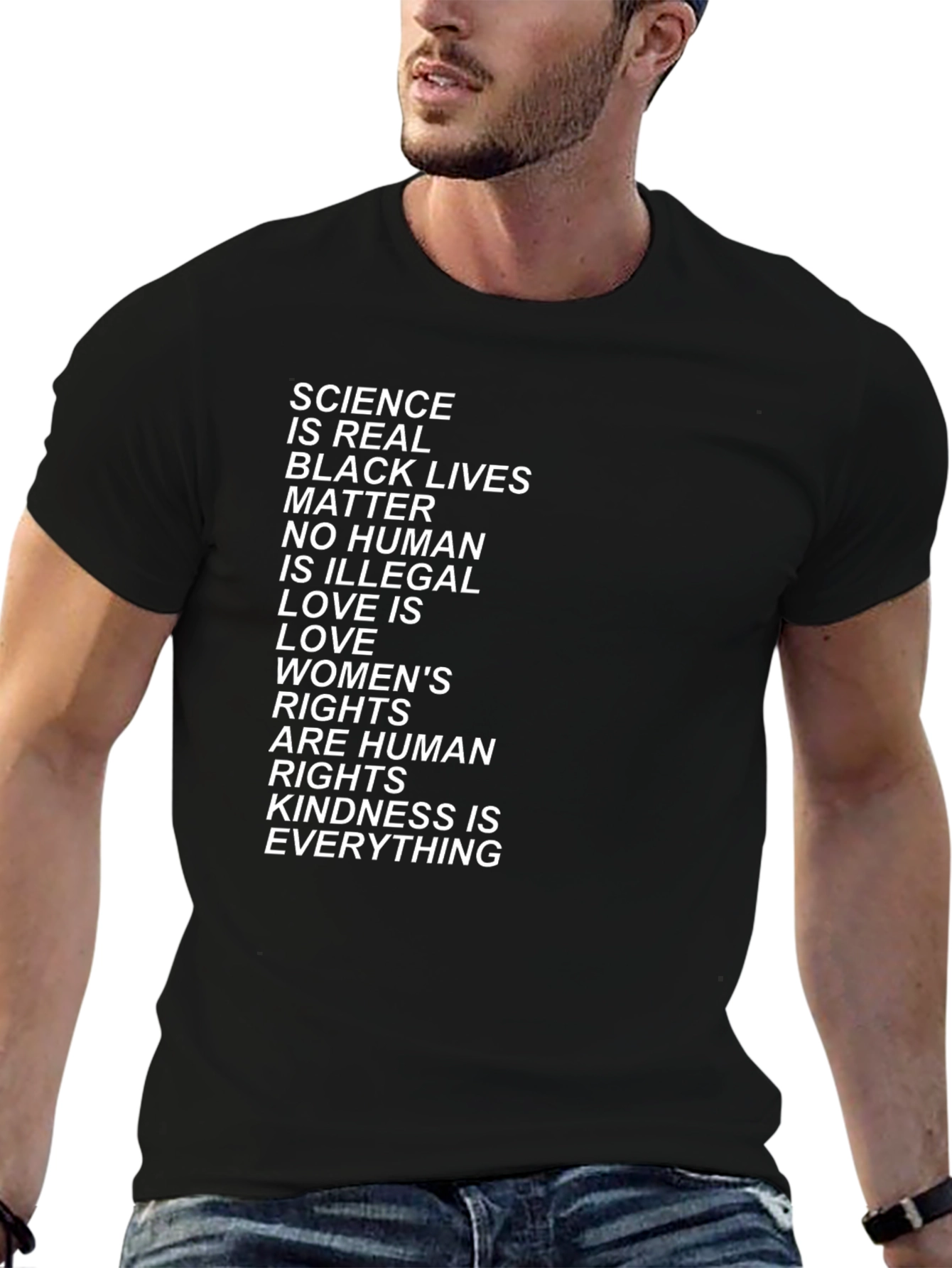 Equality & Kindness Black T-Shirt