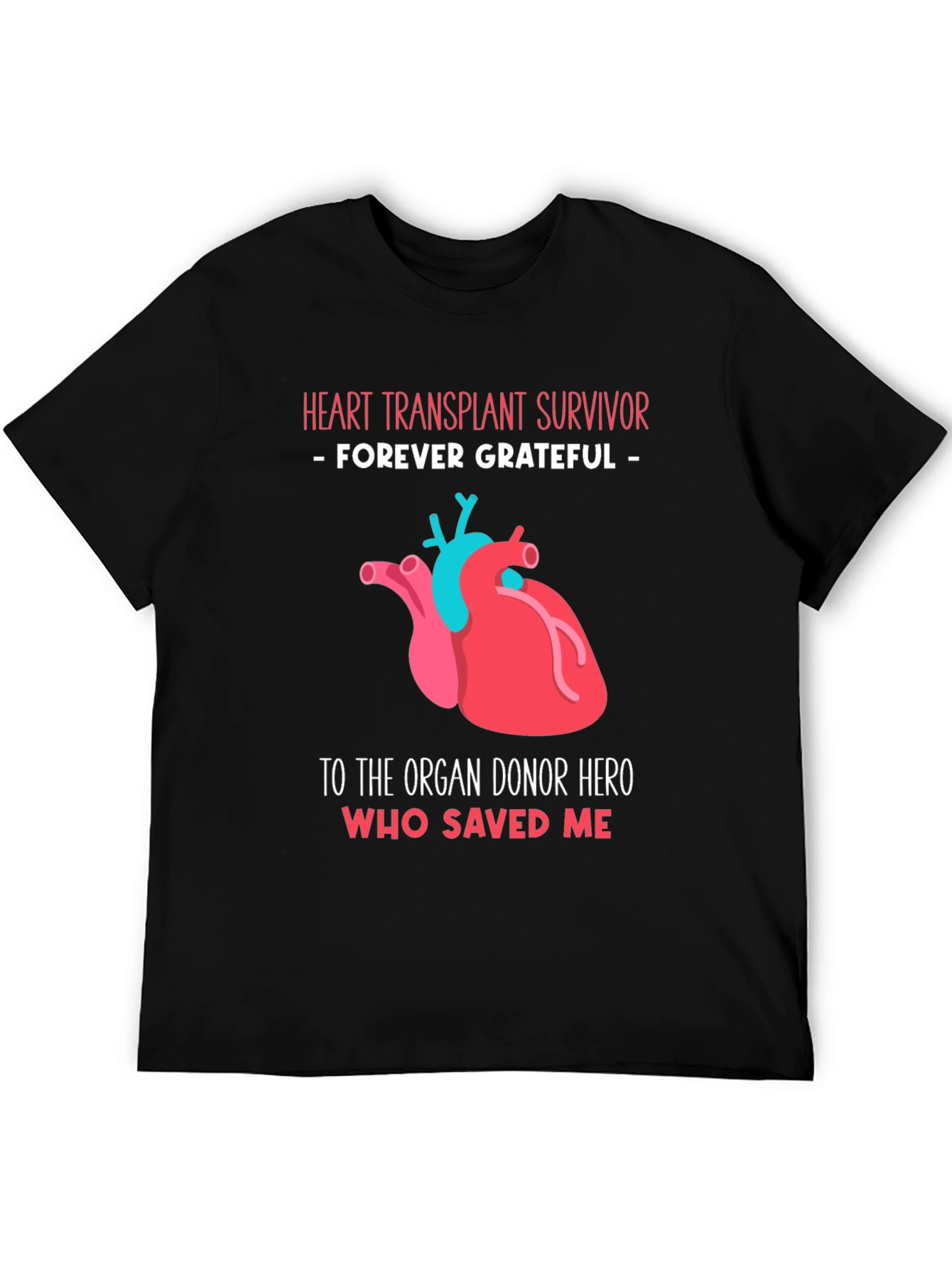 Heart Transplant Survivor Graphic T-Shirt