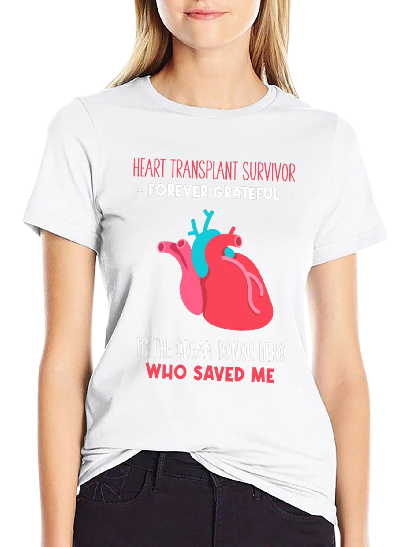 Heart Transplant Survivor Graphic T-Shirt