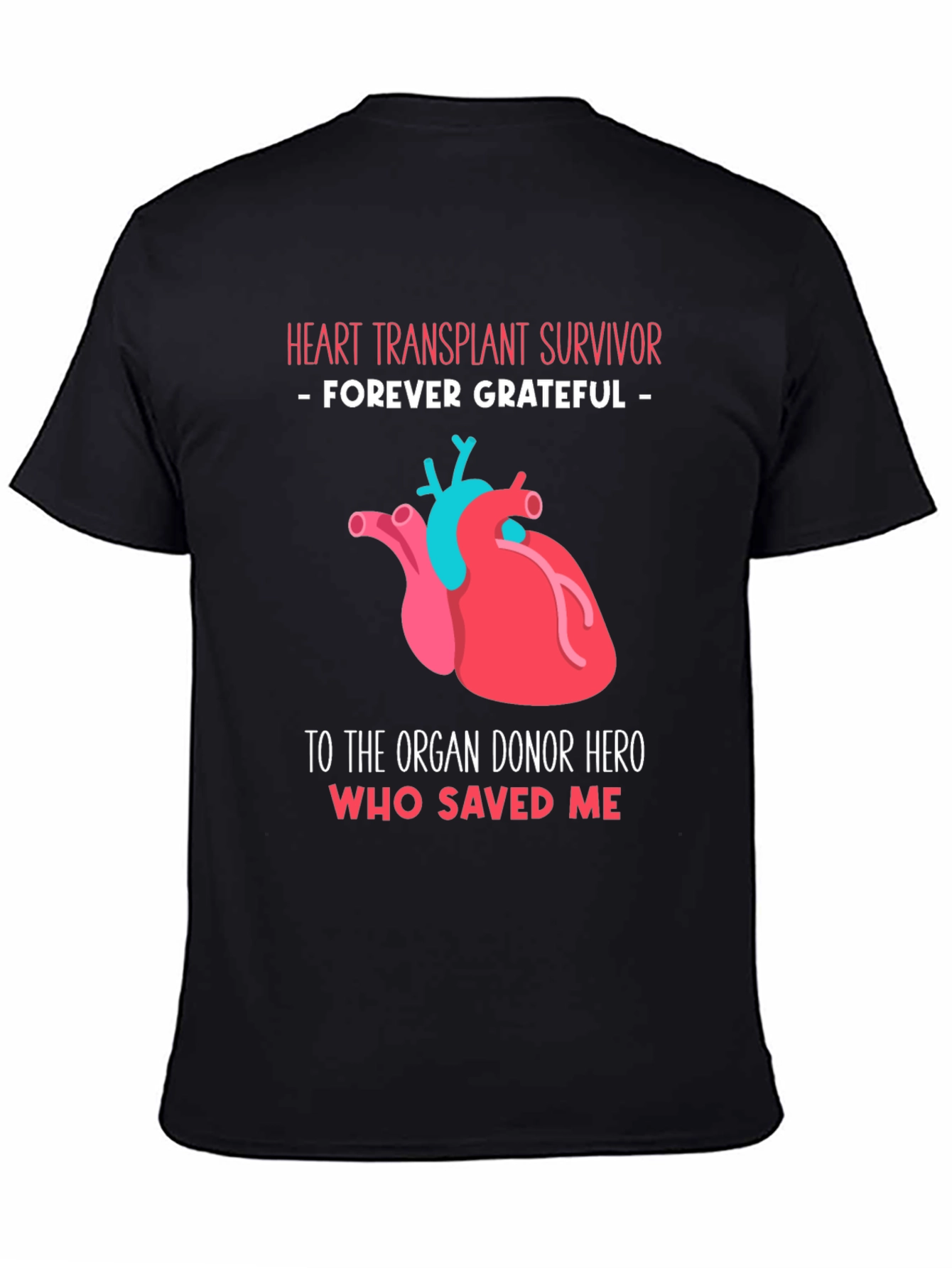 Heart Transplant Survivor Graphic T-Shirt