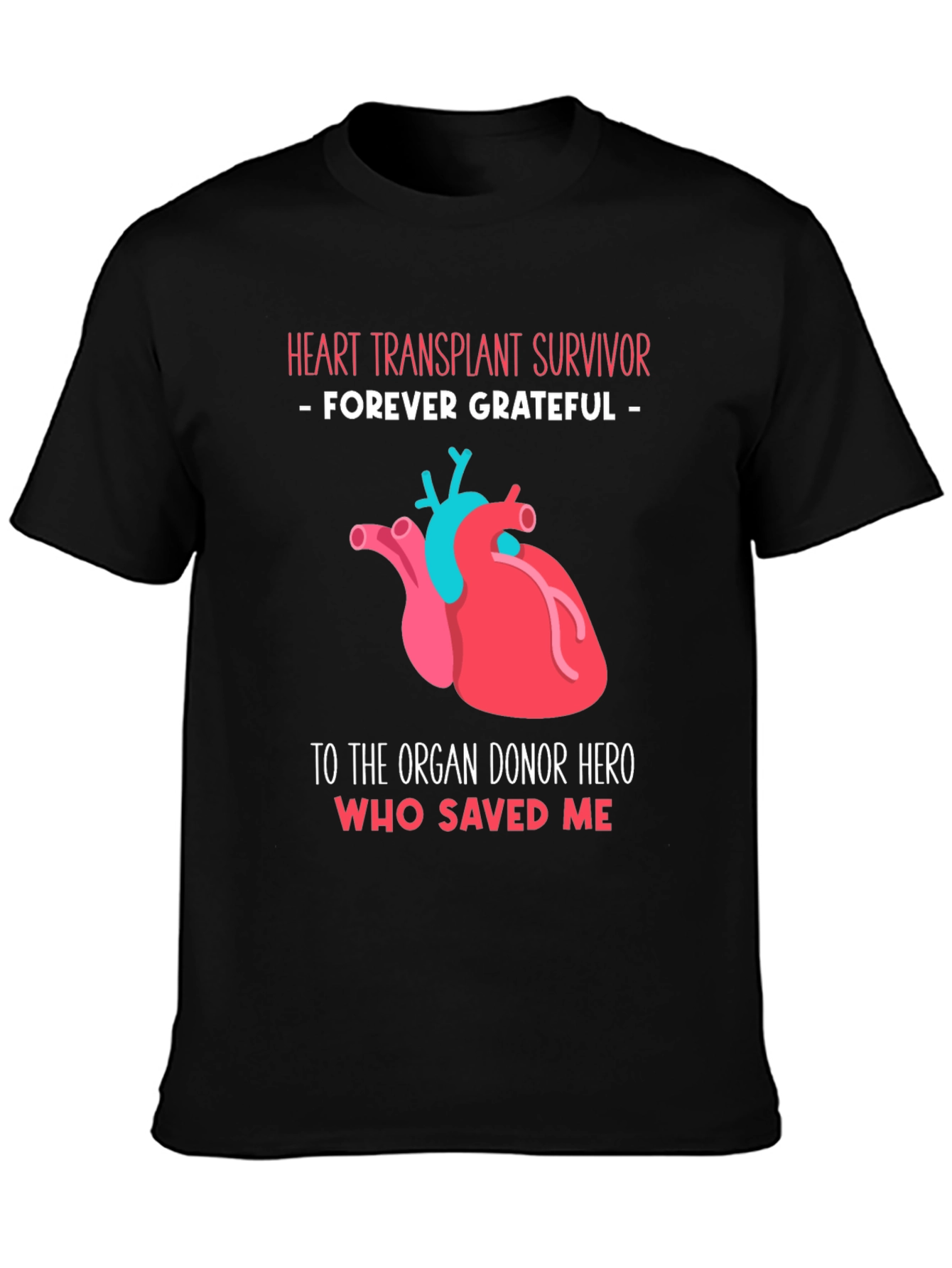 Heart Transplant Survivor Graphic T-Shirt