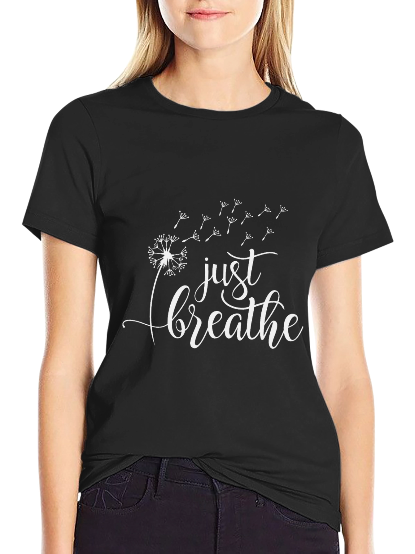Just Breathe Dandelion T-Shirt