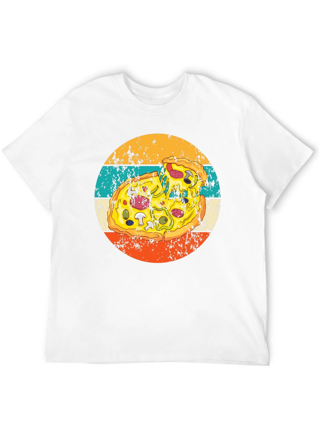 Retro Pizza Graphic Tee