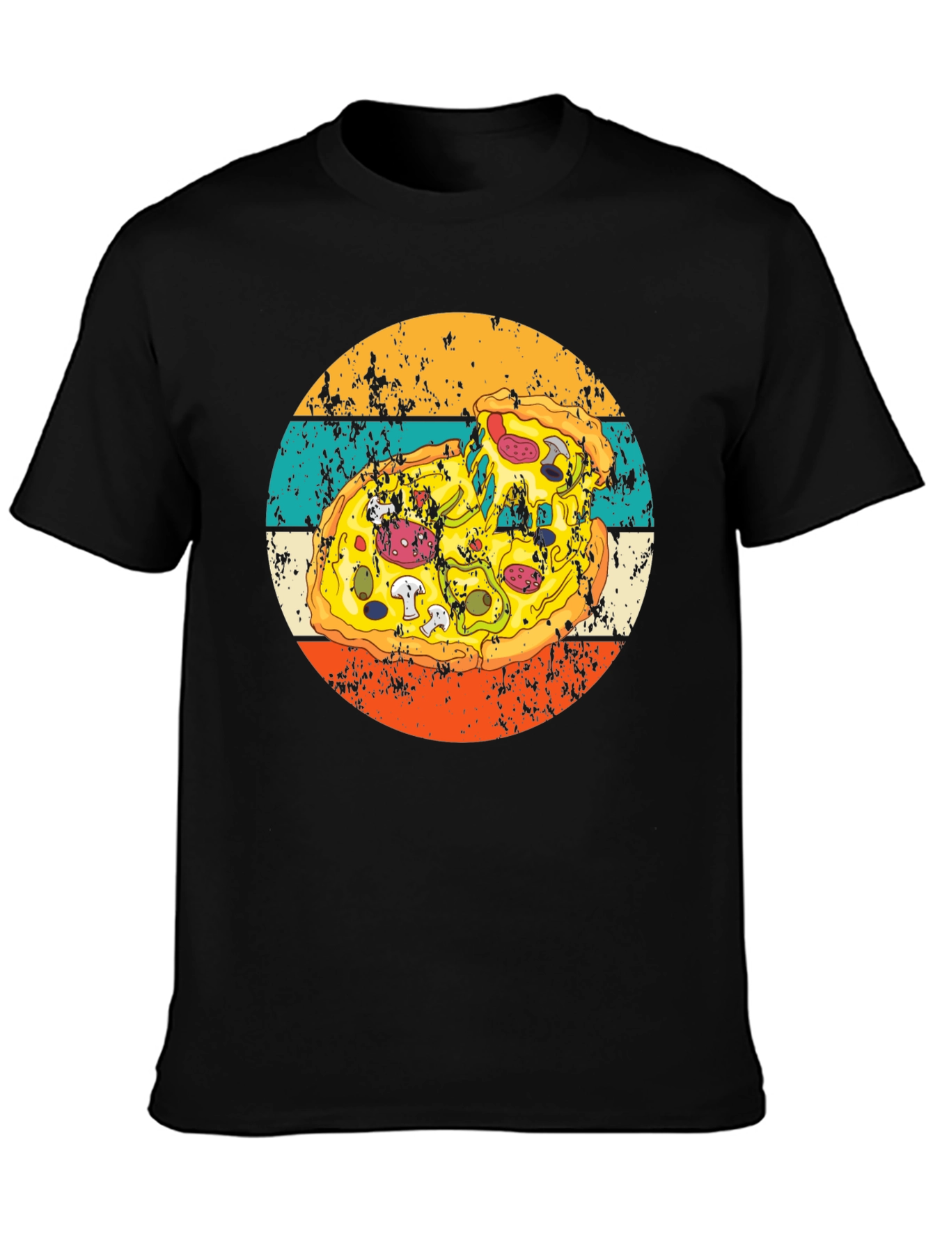 Retro Pizza Graphic Tee