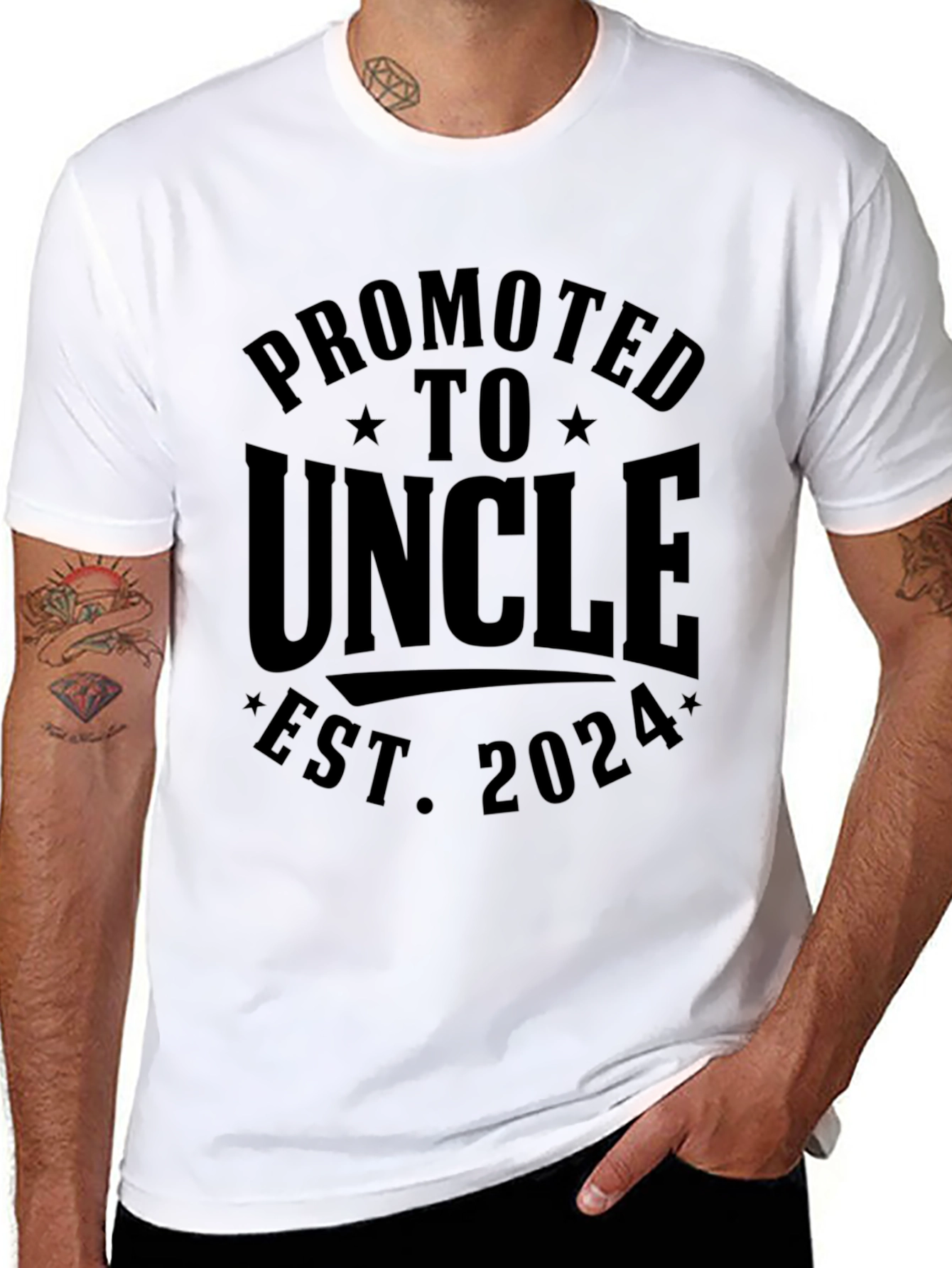 Promoted to Uncle 2024 T-Shirt