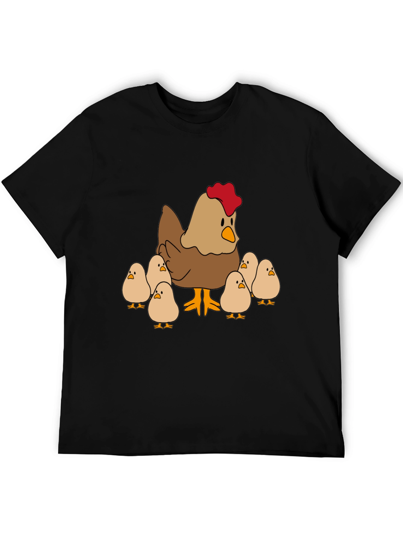 Cute Chicken and Chicks Graphic Tee