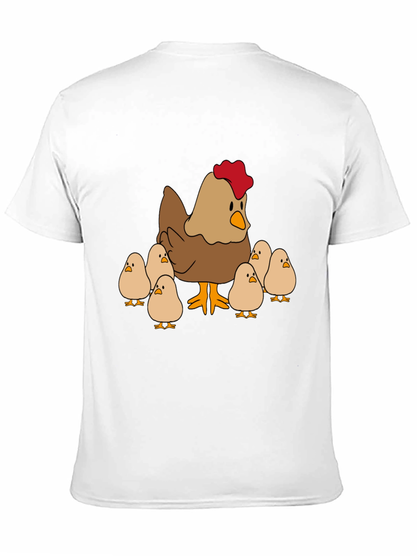 Cute Chicken and Chicks Graphic Tee