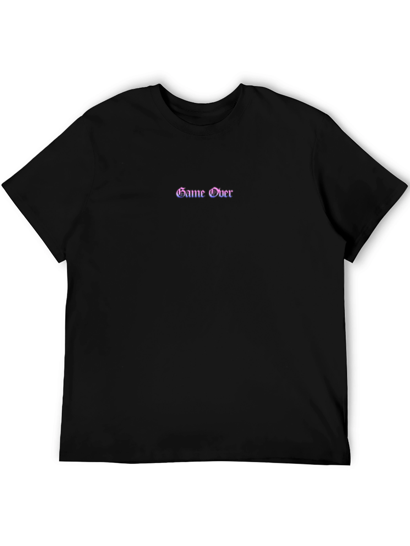 Game Over Black T-Shirt
