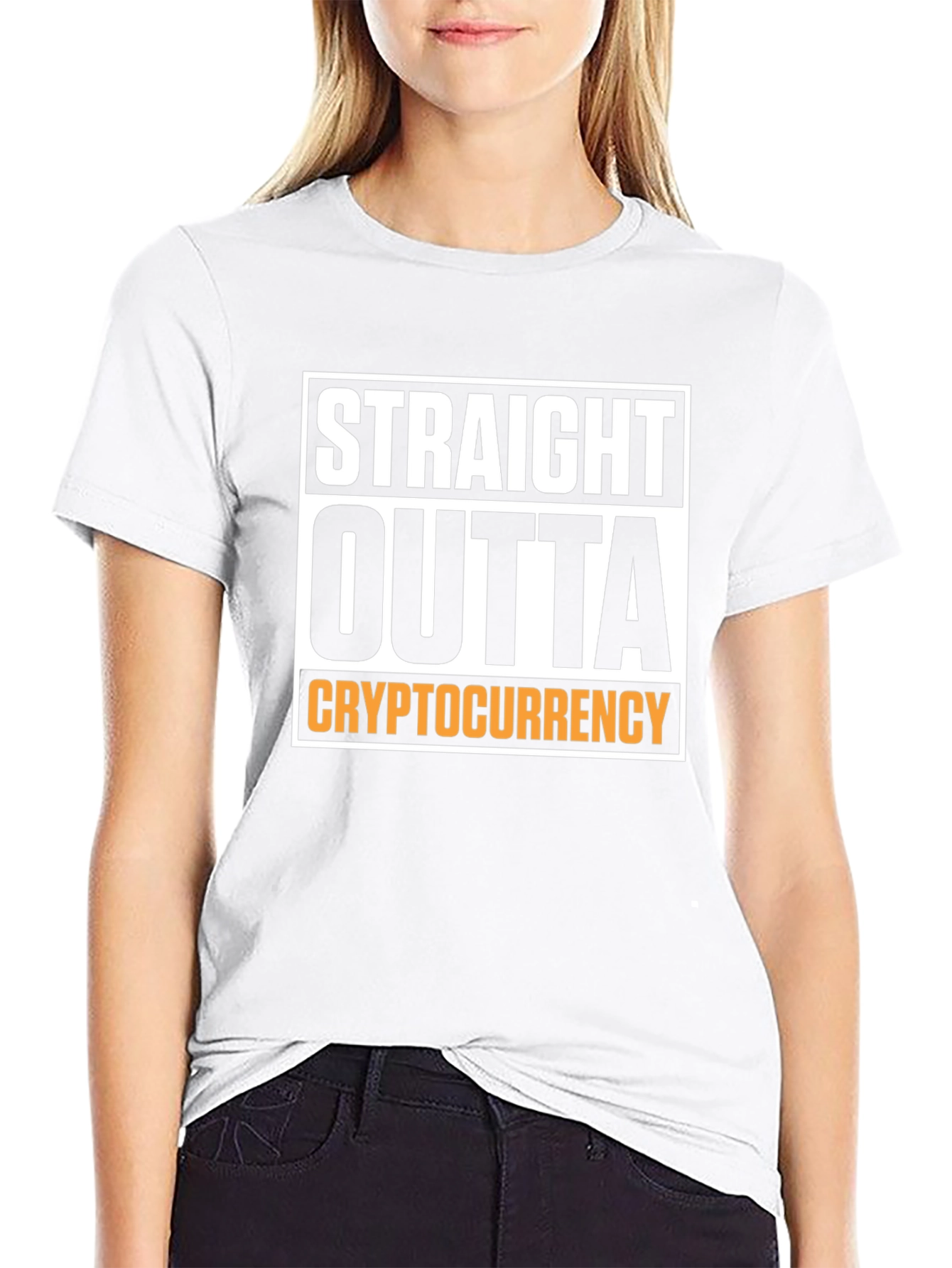 Straight Outta Cryptocurrency T-Shirt