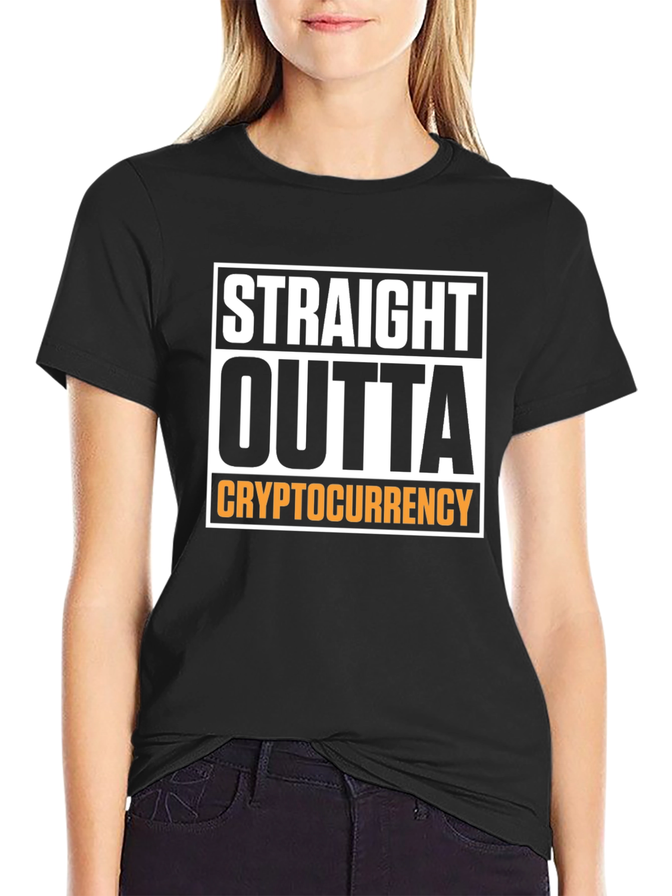 Straight Outta Cryptocurrency T-Shirt