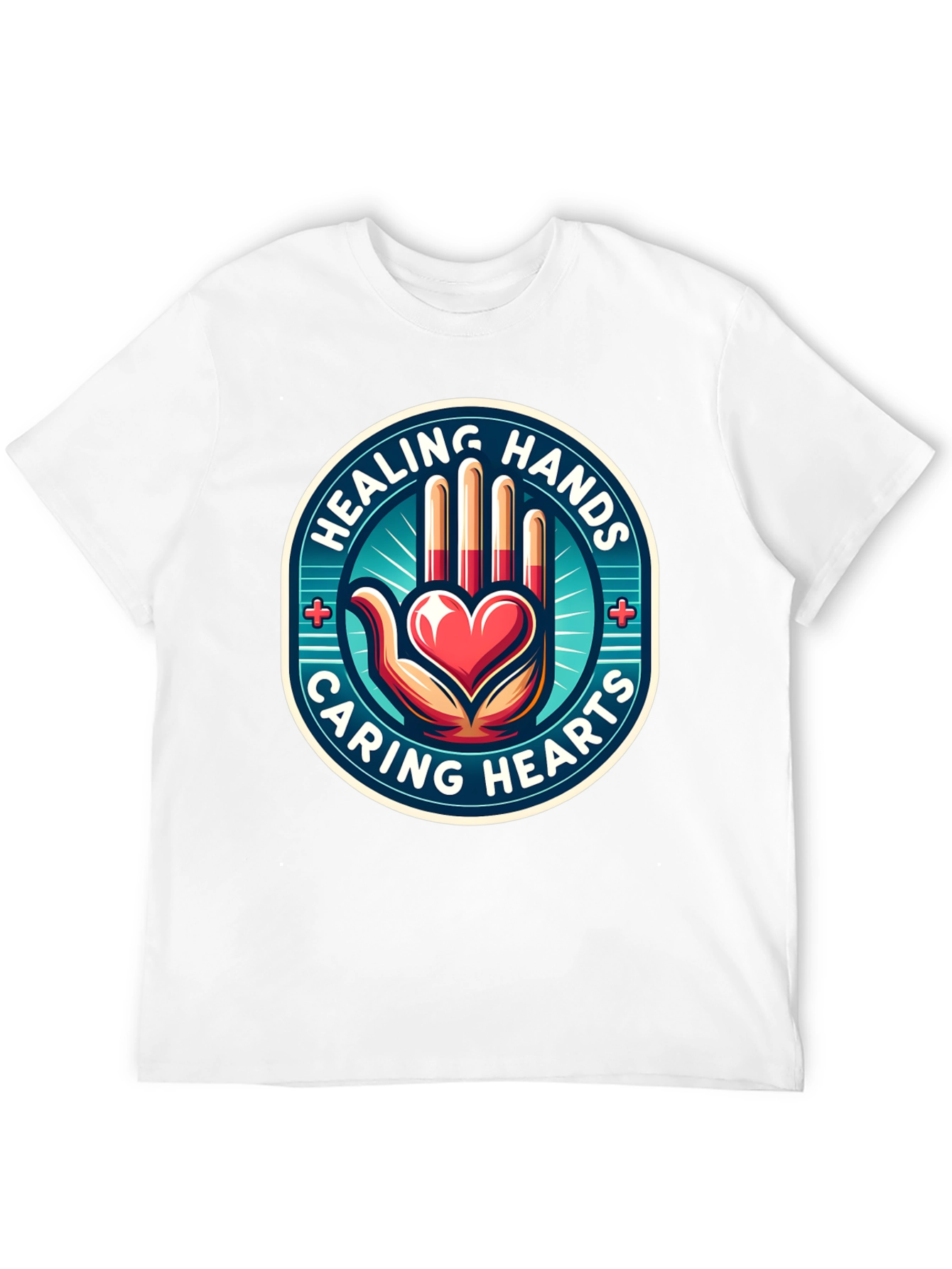 Healing Hands Caring Hearts T-Shirt