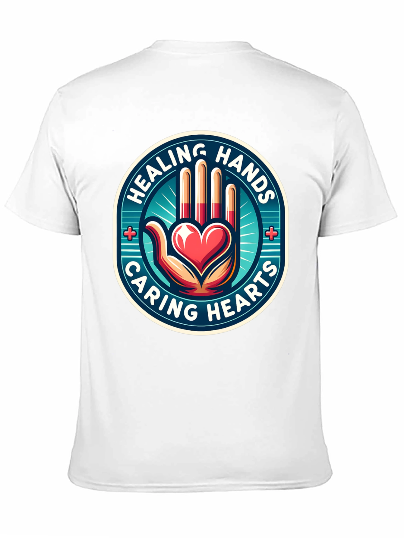 Healing Hands Caring Hearts T-Shirt