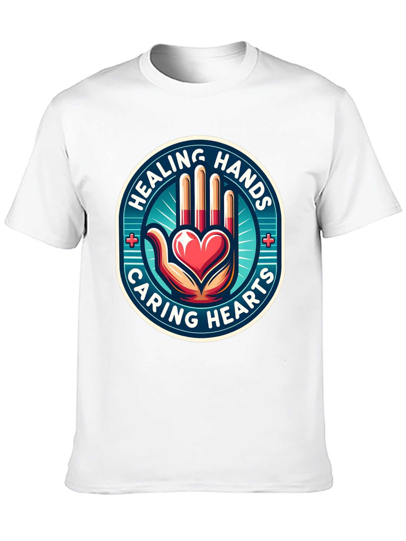 Healing Hands Caring Hearts T-Shirt