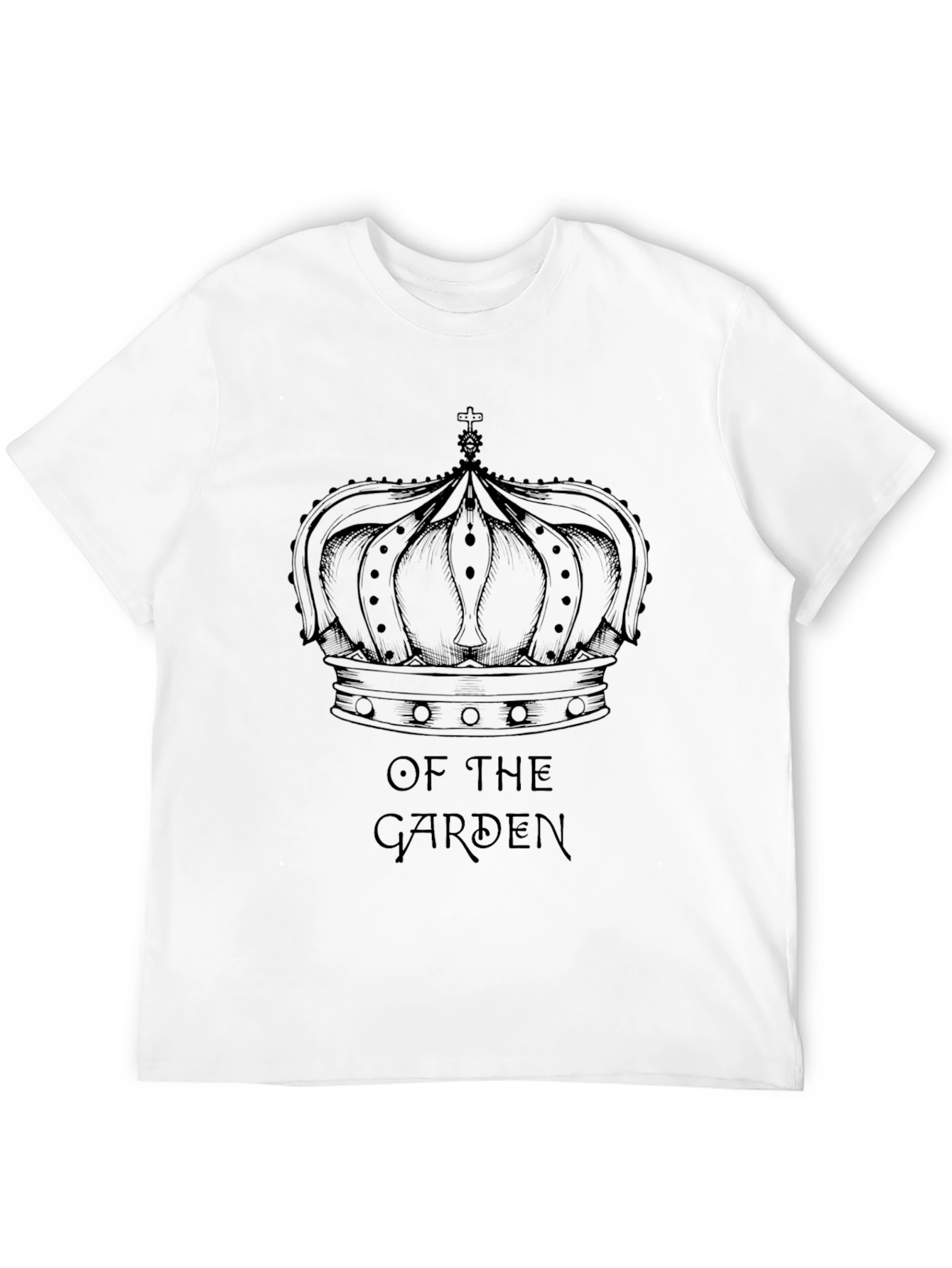 King of the Garden Graphic Tee - Black