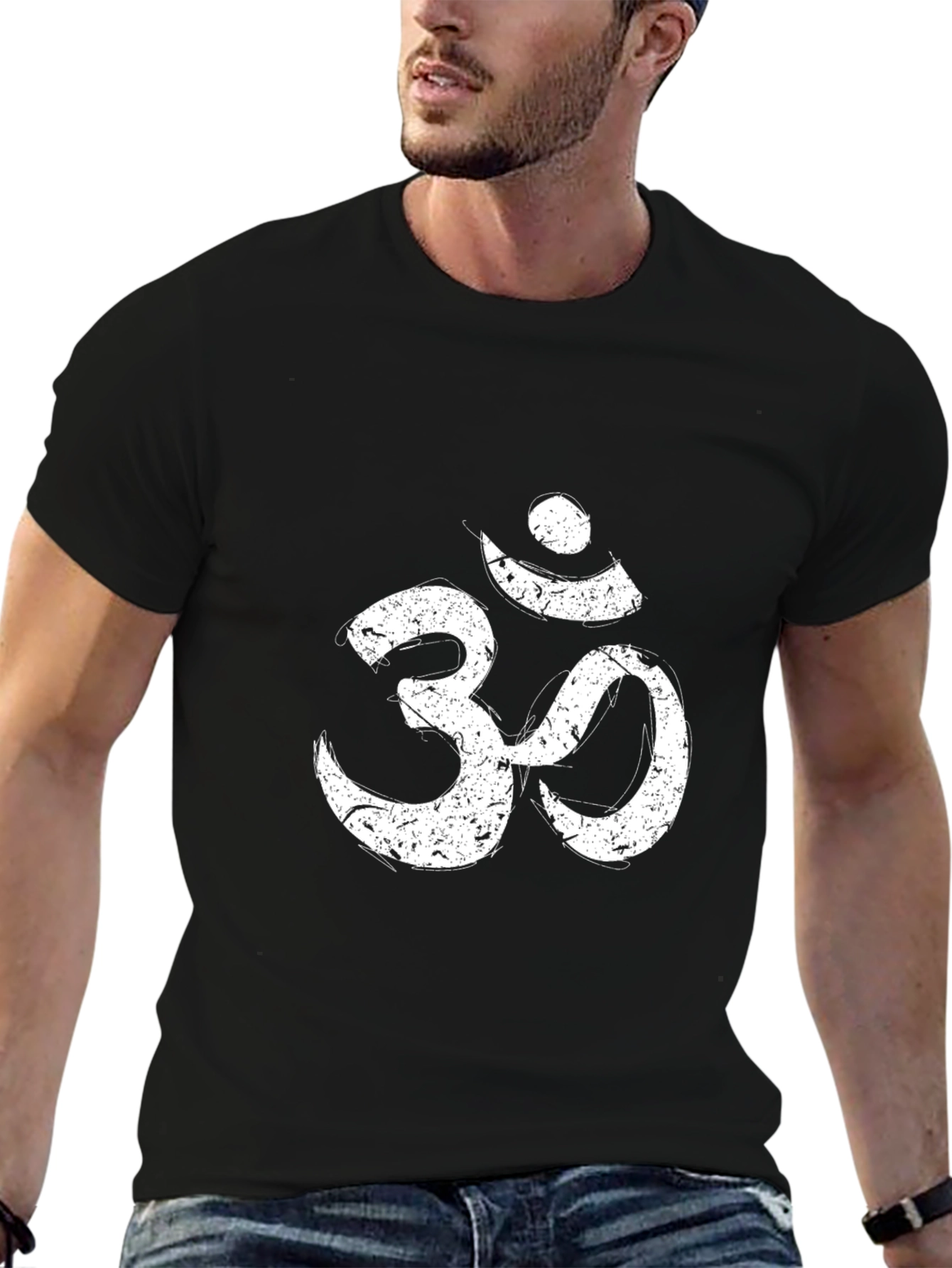 Om Symbol Black T-Shirt