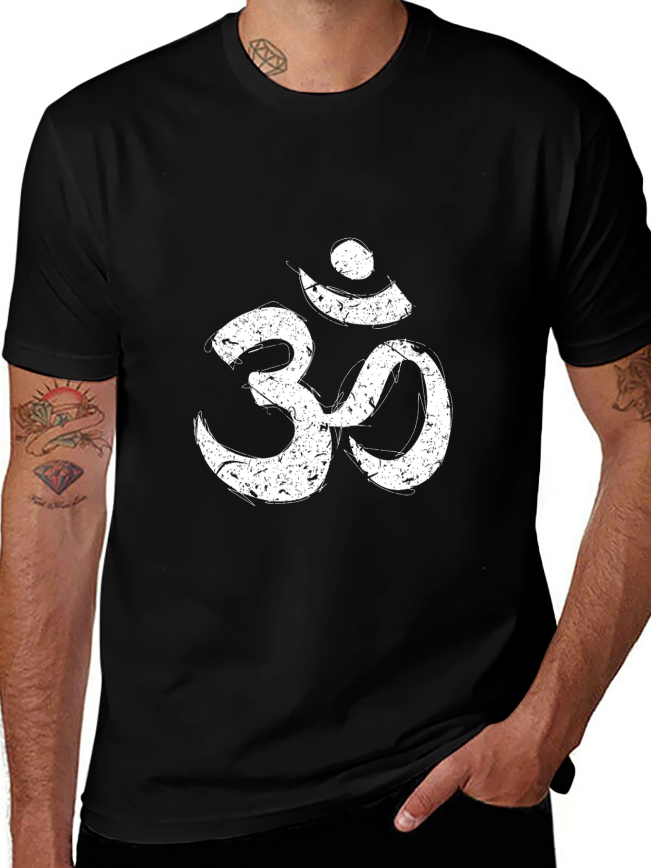 Om Symbol Black T-Shirt