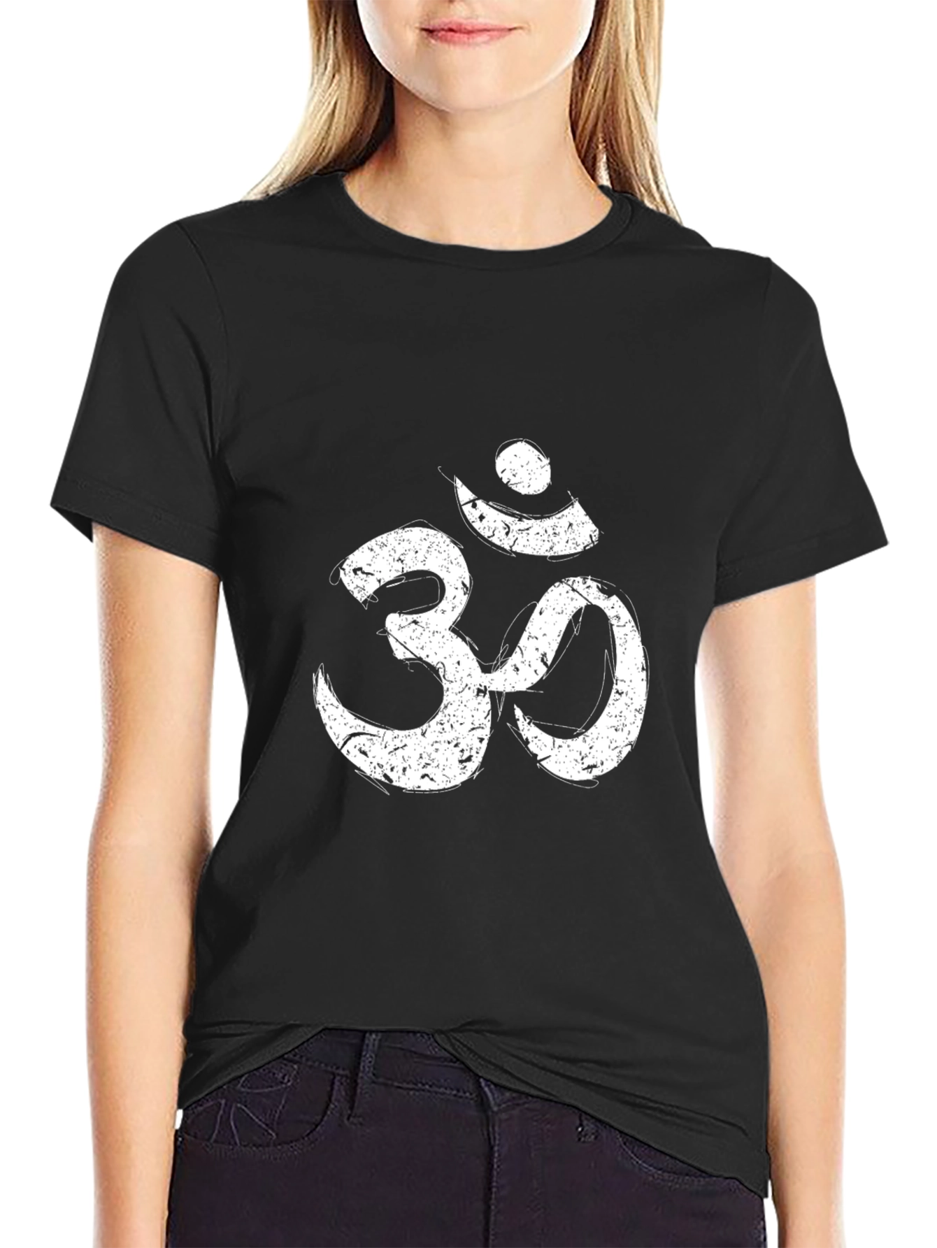 Om Symbol Black T-Shirt