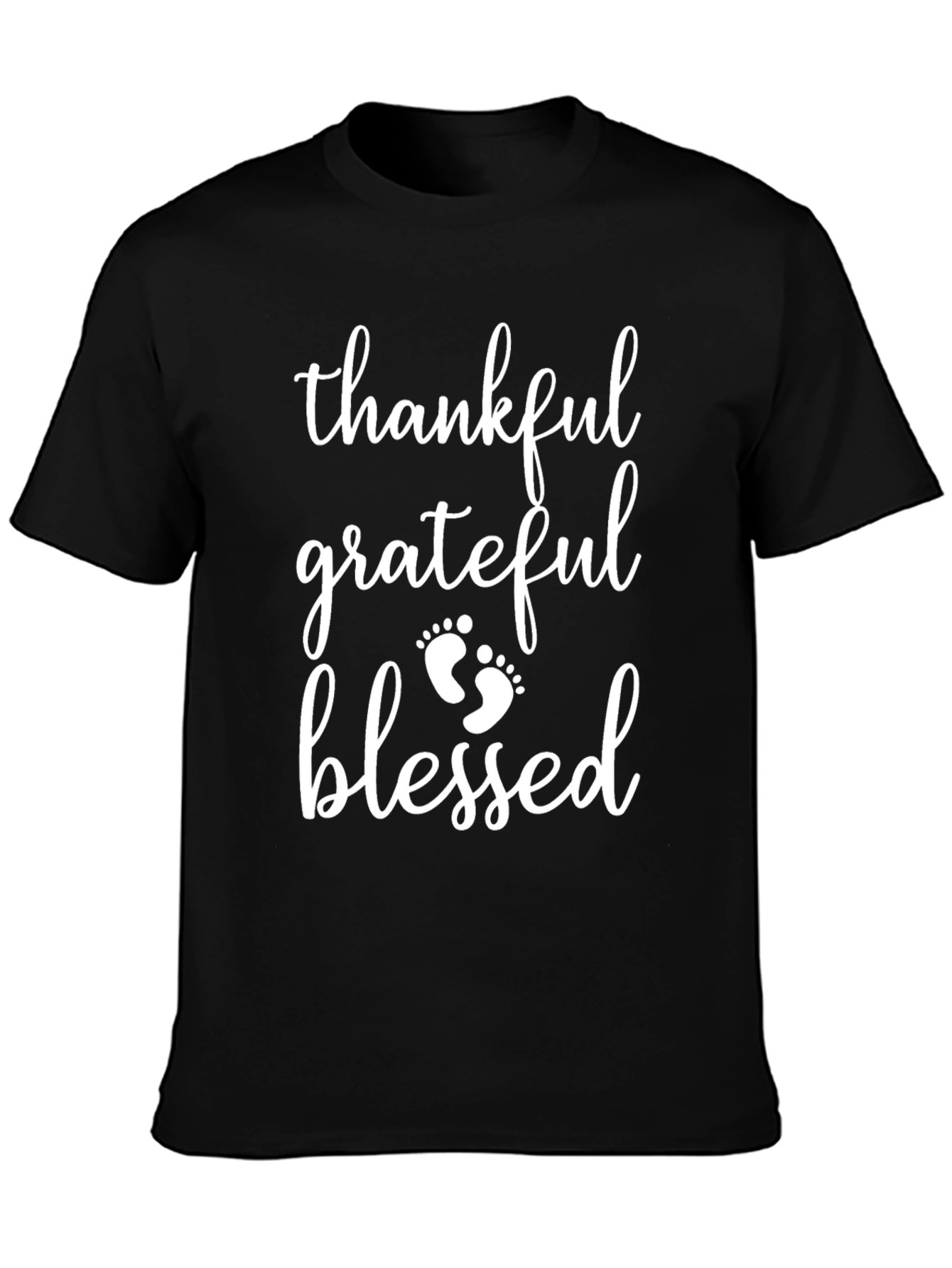 Thankful Grateful Blessed Tee