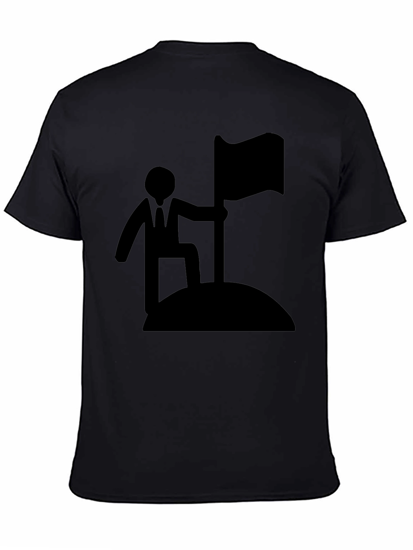 Success Flag Black T-Shirt