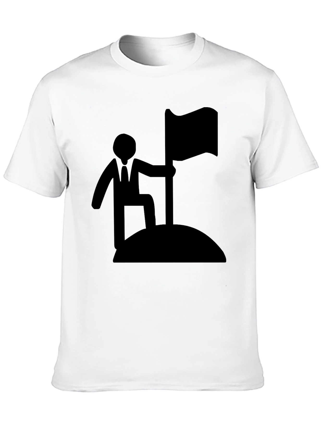 Success Flag Black T-Shirt