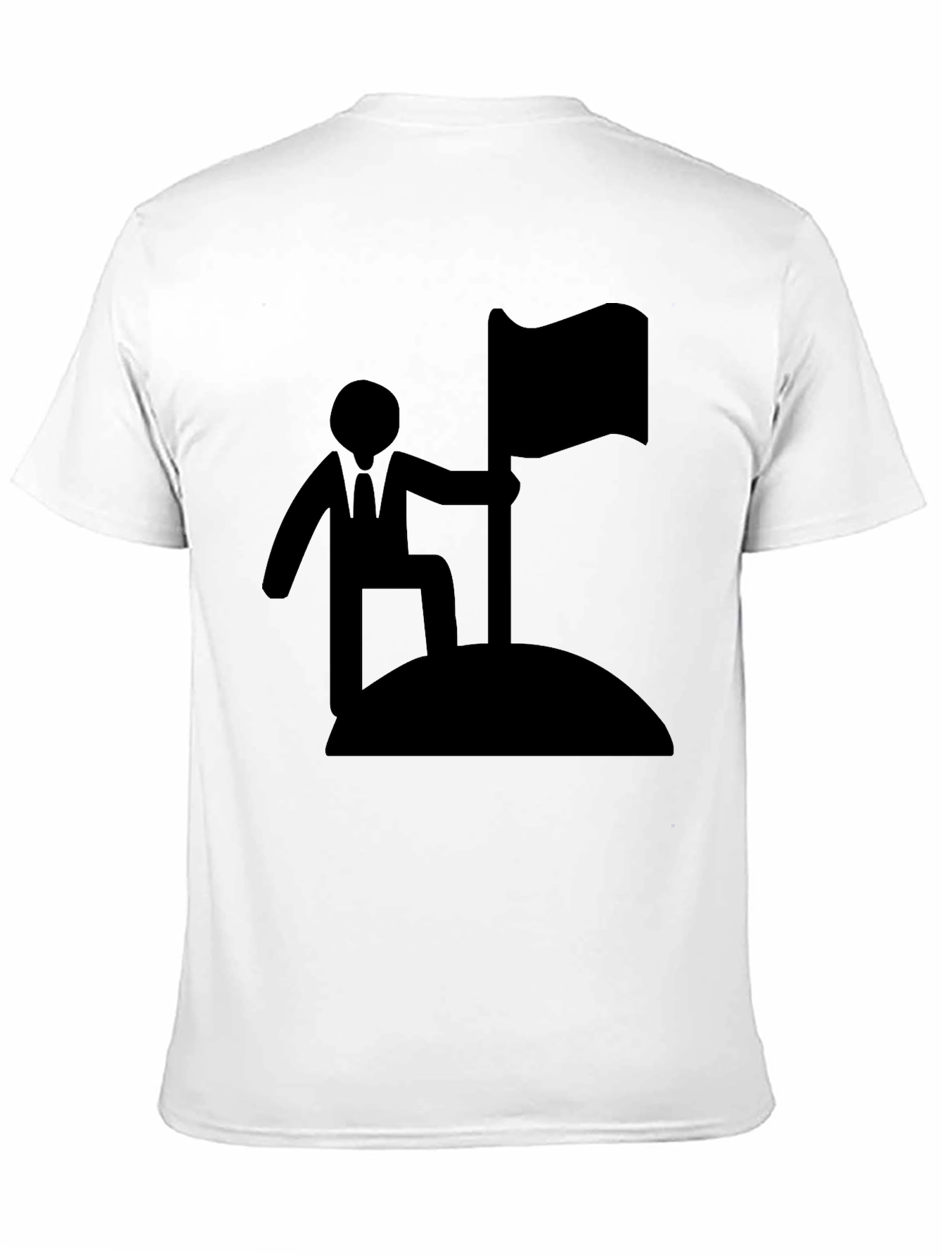 Success Flag Black T-Shirt