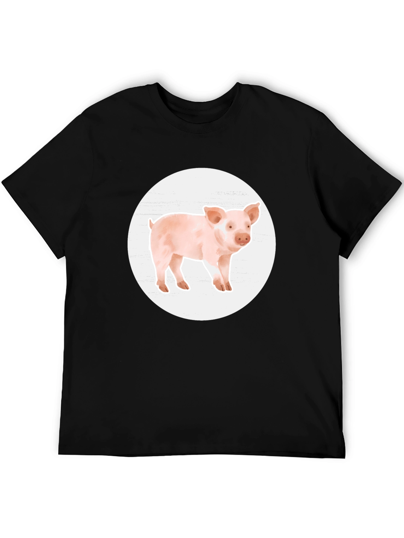 Piglet Graphic Tee - Cute Farm Animal T-Shirt