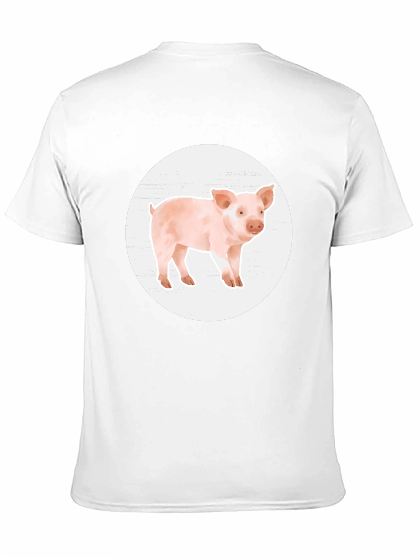 Piglet Graphic Tee - Cute Farm Animal T-Shirt