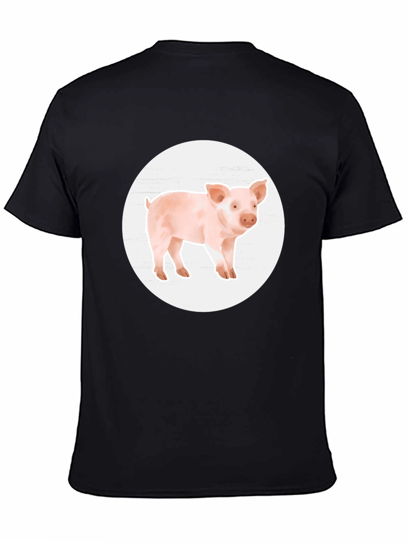 Piglet Graphic Tee - Cute Farm Animal T-Shirt