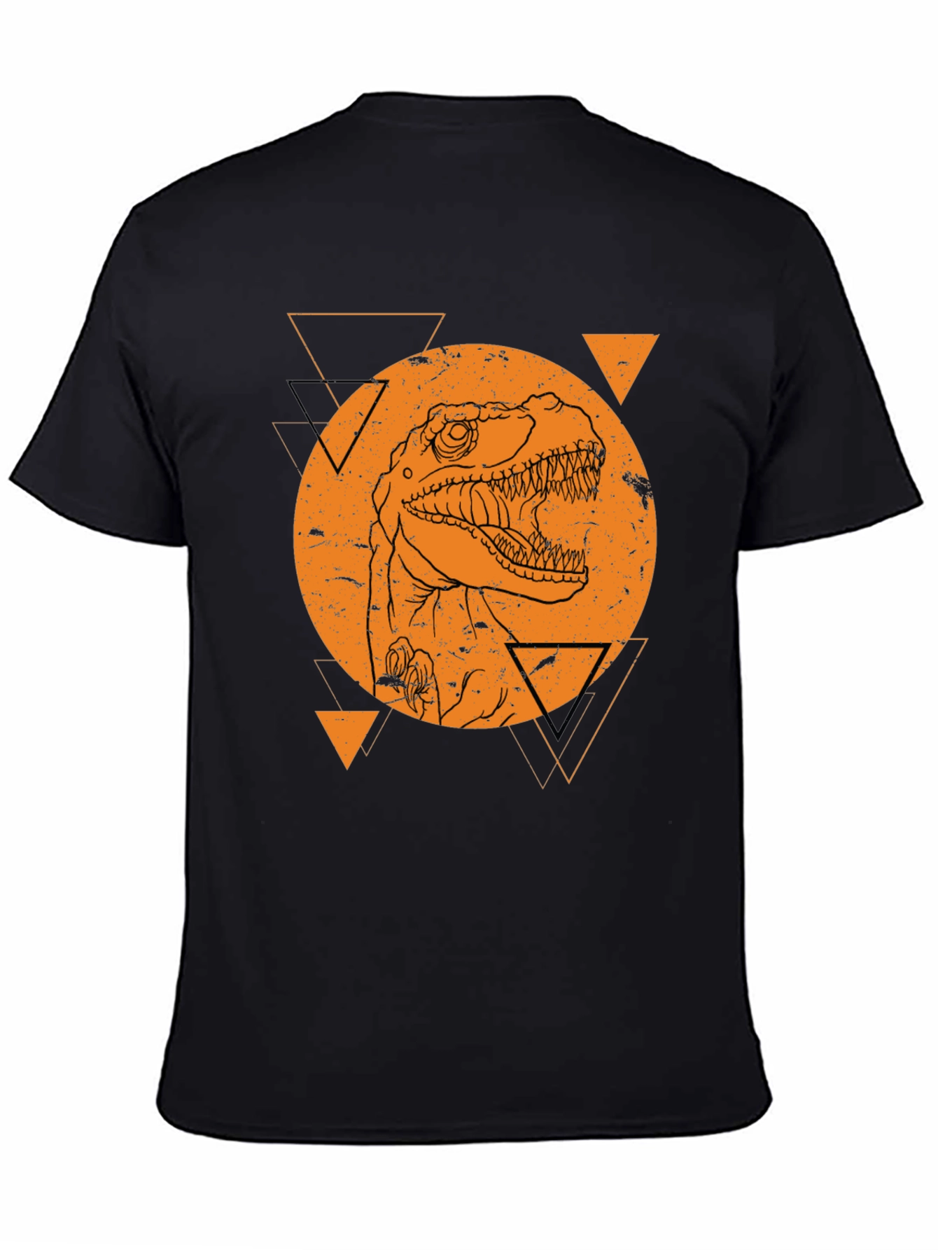 Dino Graphic T-Shirt - Black