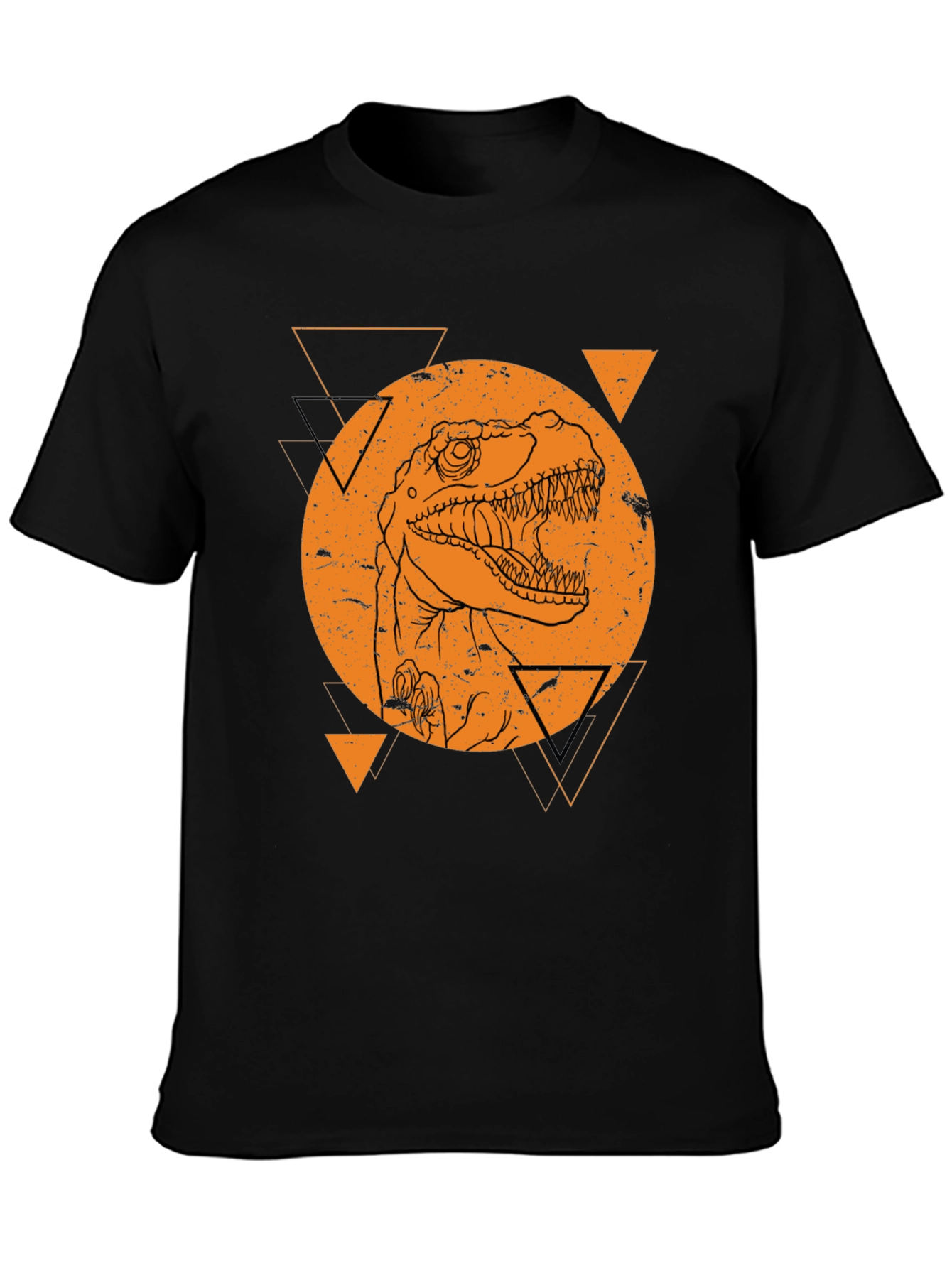 Dino Graphic T-Shirt - Black