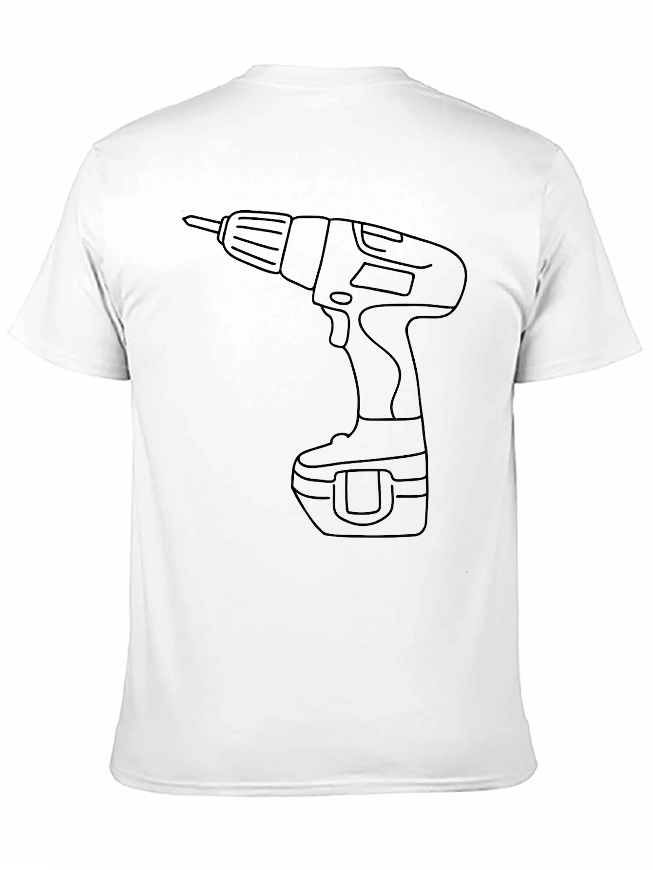 Drill Graphic Tee - Modern Black T-Shirt