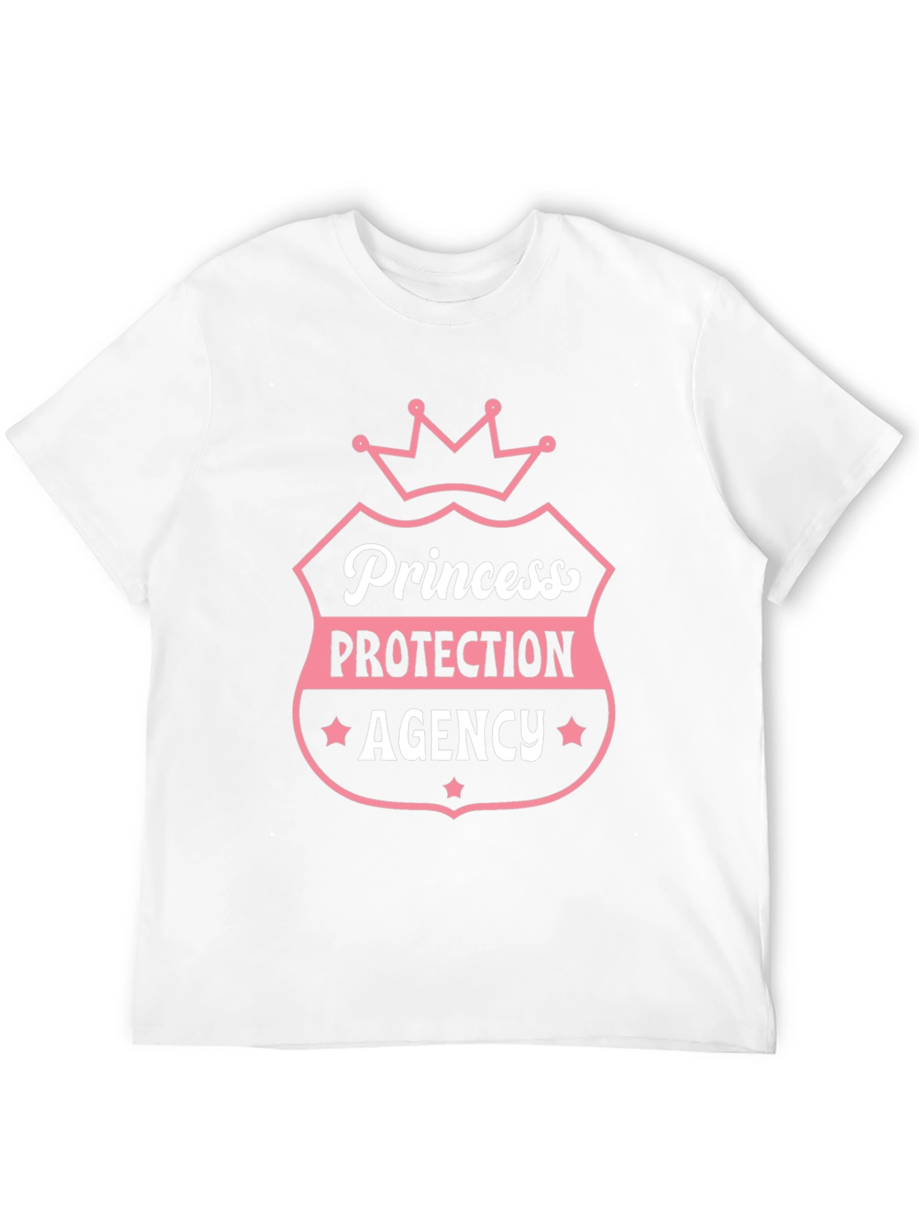 Princess Protection Agency Black Graphic T-Shirt