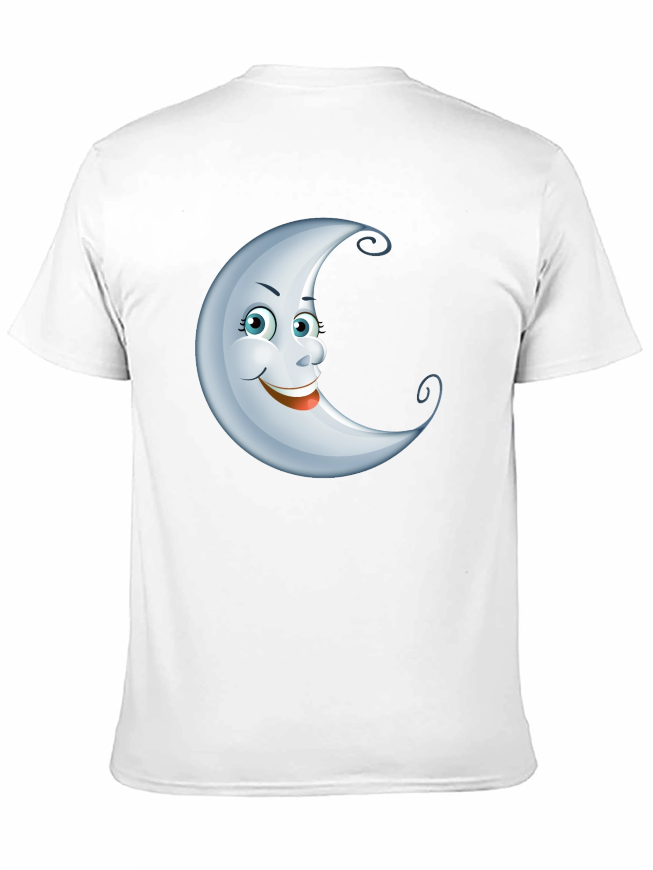 Moon Face Graphic T-Shirt