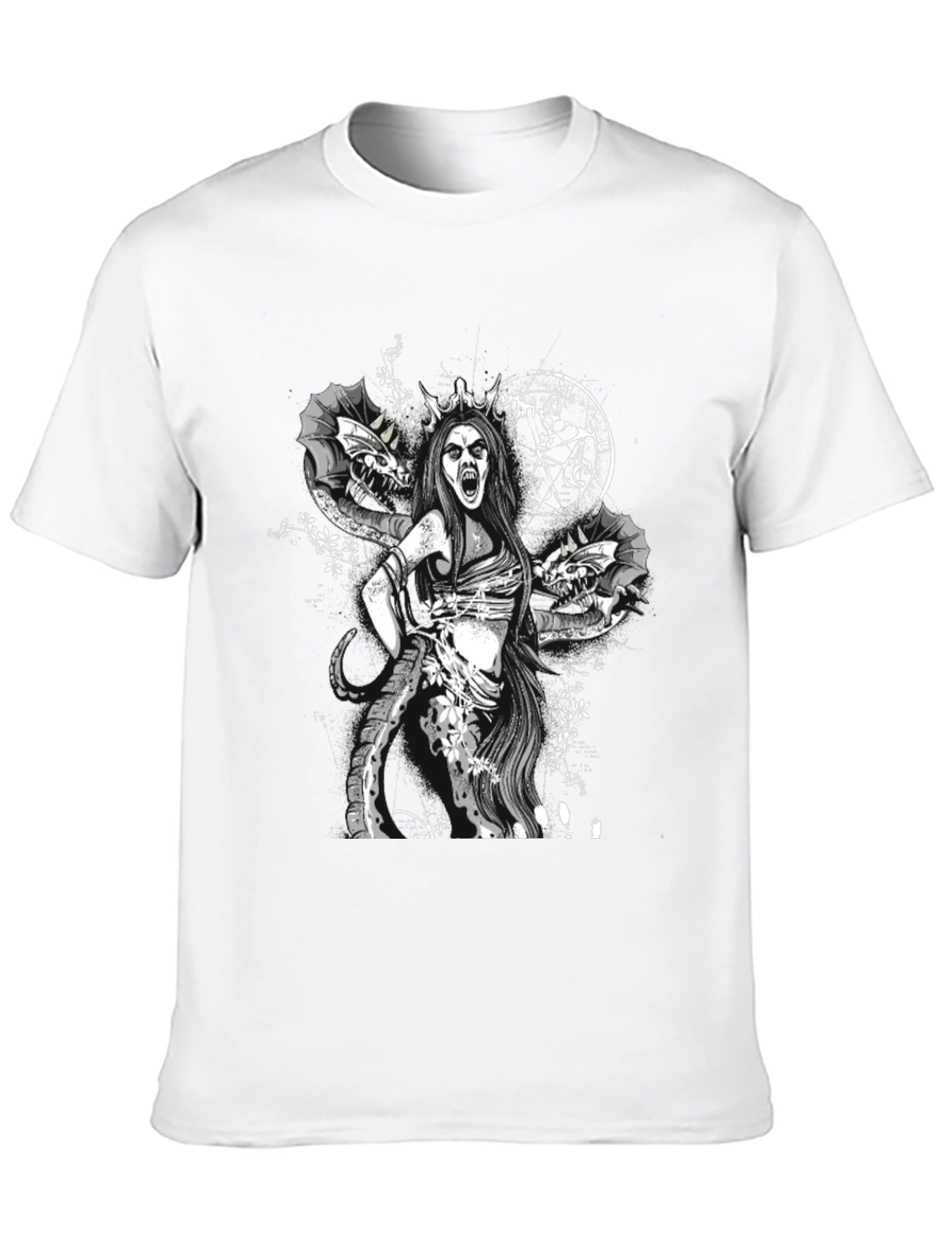 Serpent Queen Graphic Tee - Black