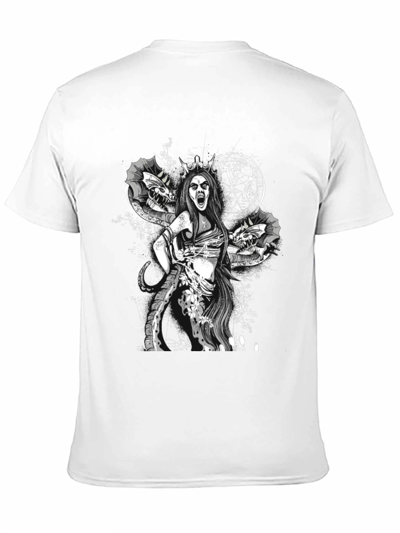 Serpent Queen Graphic Tee - Black