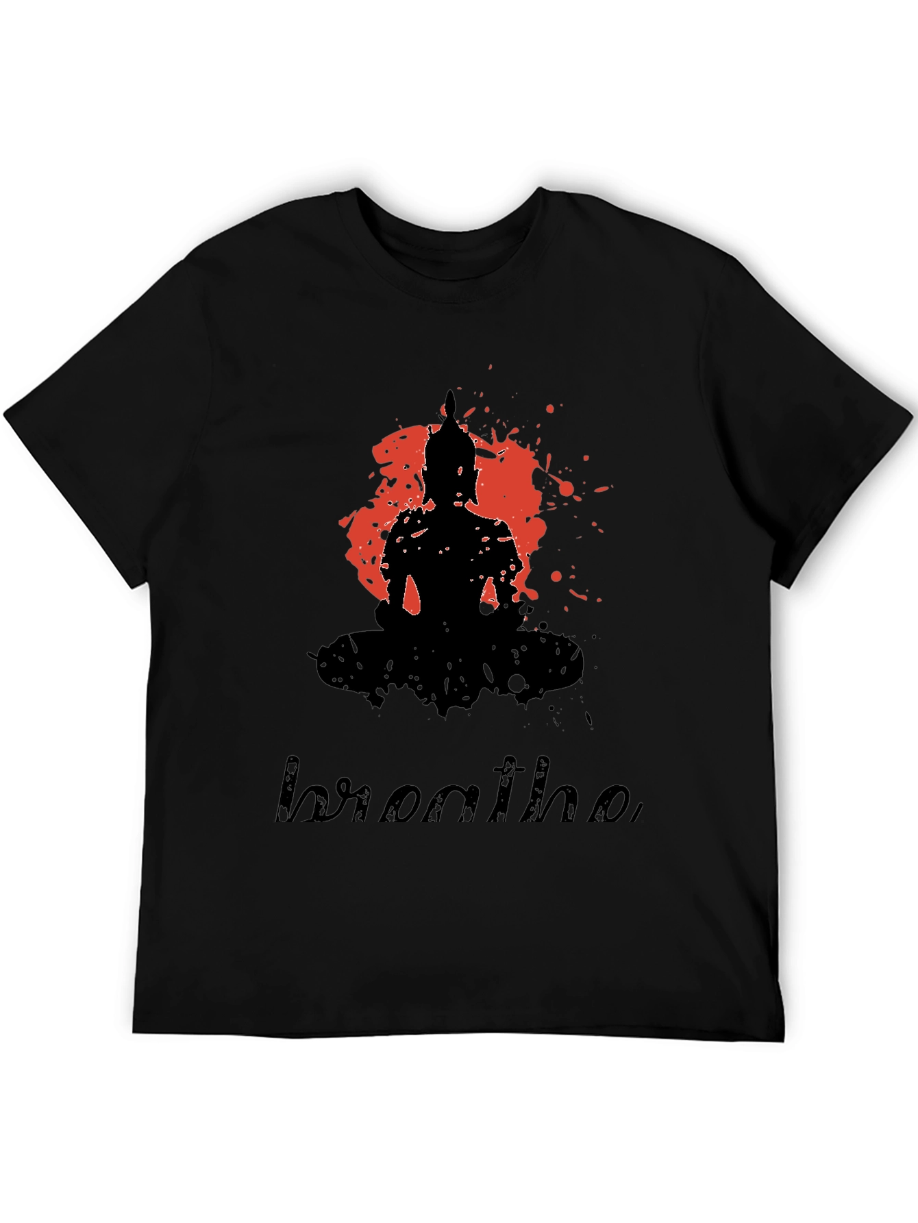 Meditate Buddha Graphic T-Shirt - Breathe Zen