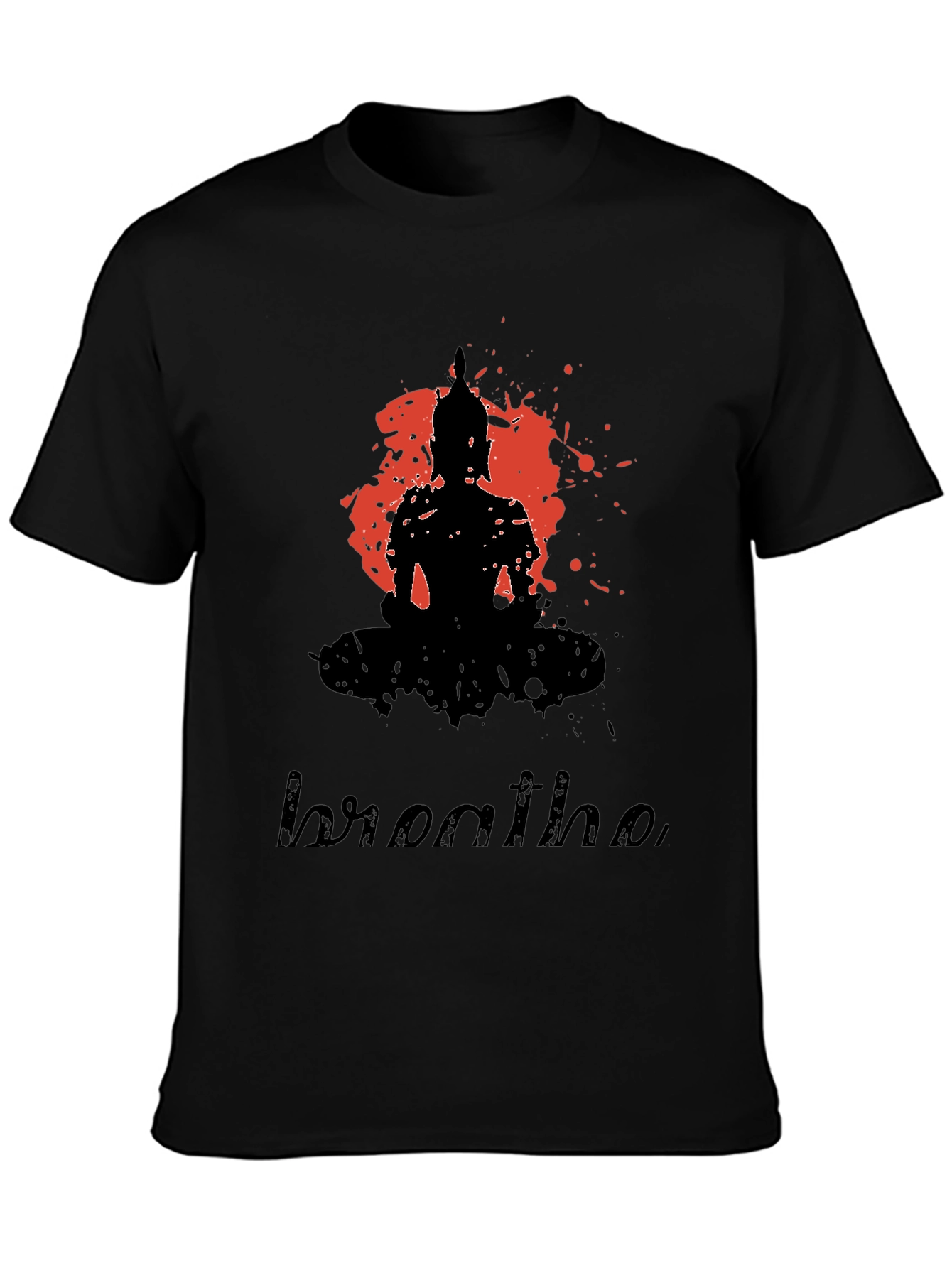 Meditate Buddha Graphic T-Shirt - Breathe Zen