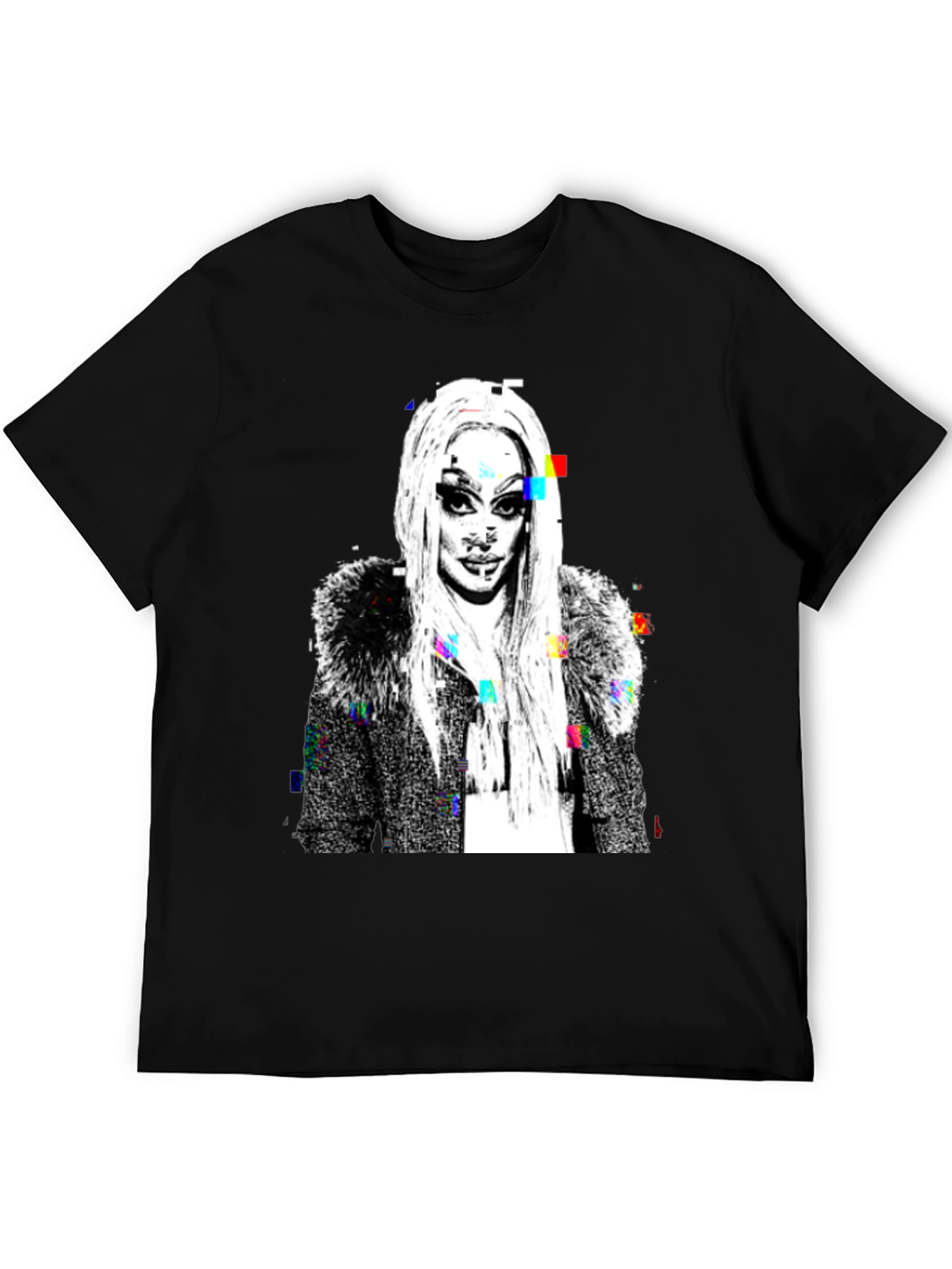 Glitch Art Drag Queen T-Shirt
