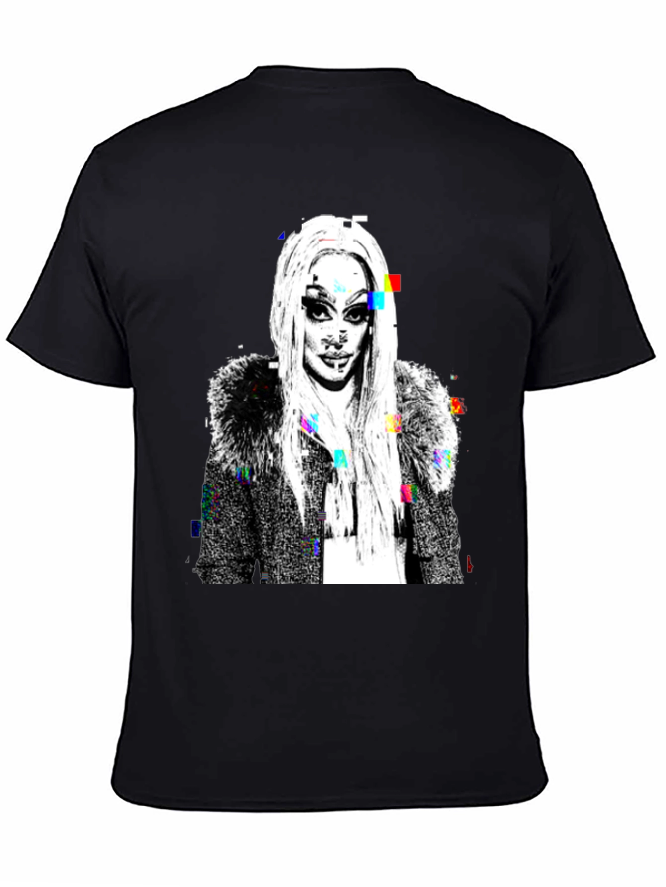 Glitch Art Drag Queen T-Shirt
