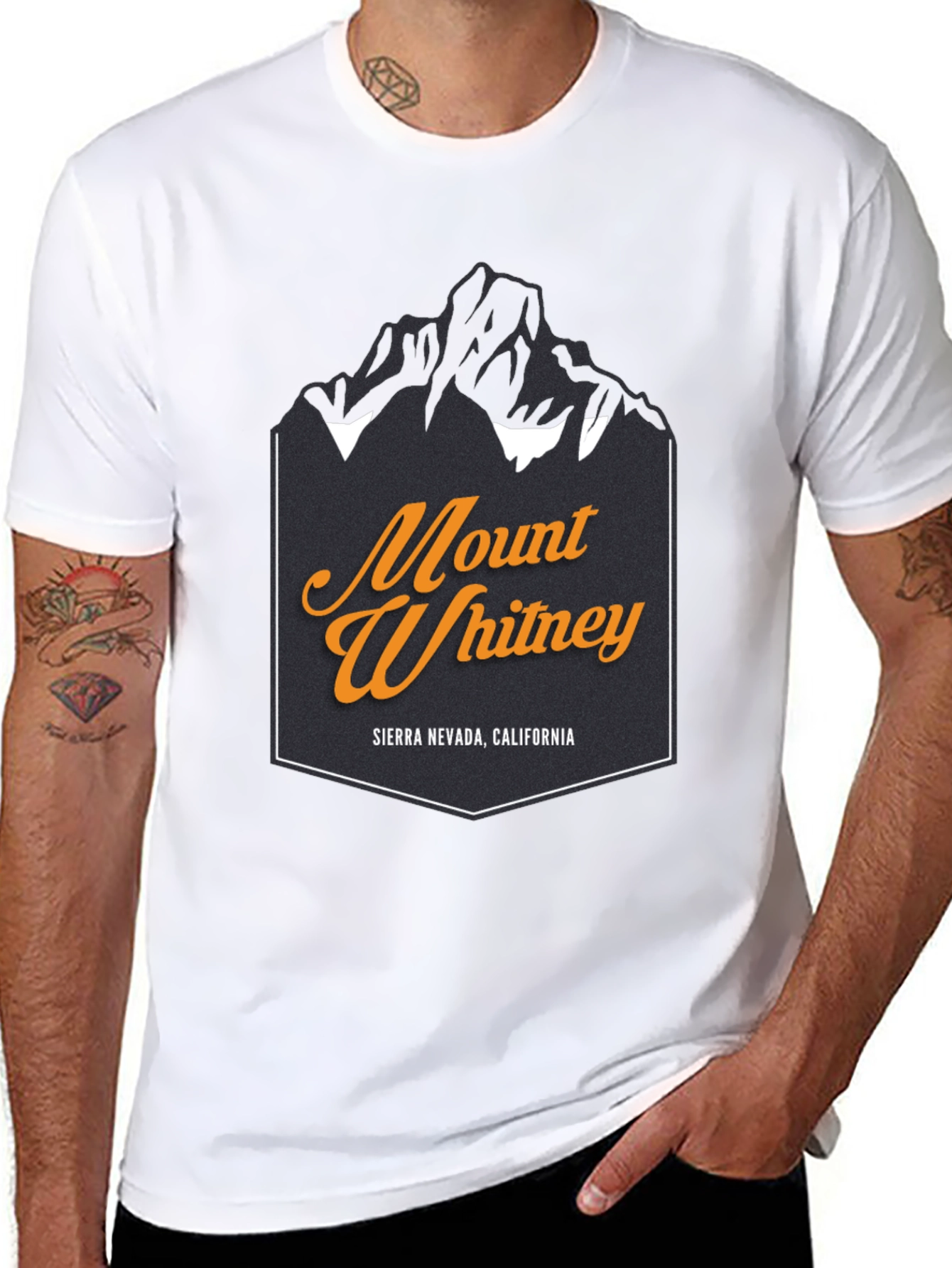 Mount Whitney Graphic Tee - Sierra Nevada T-Shirt