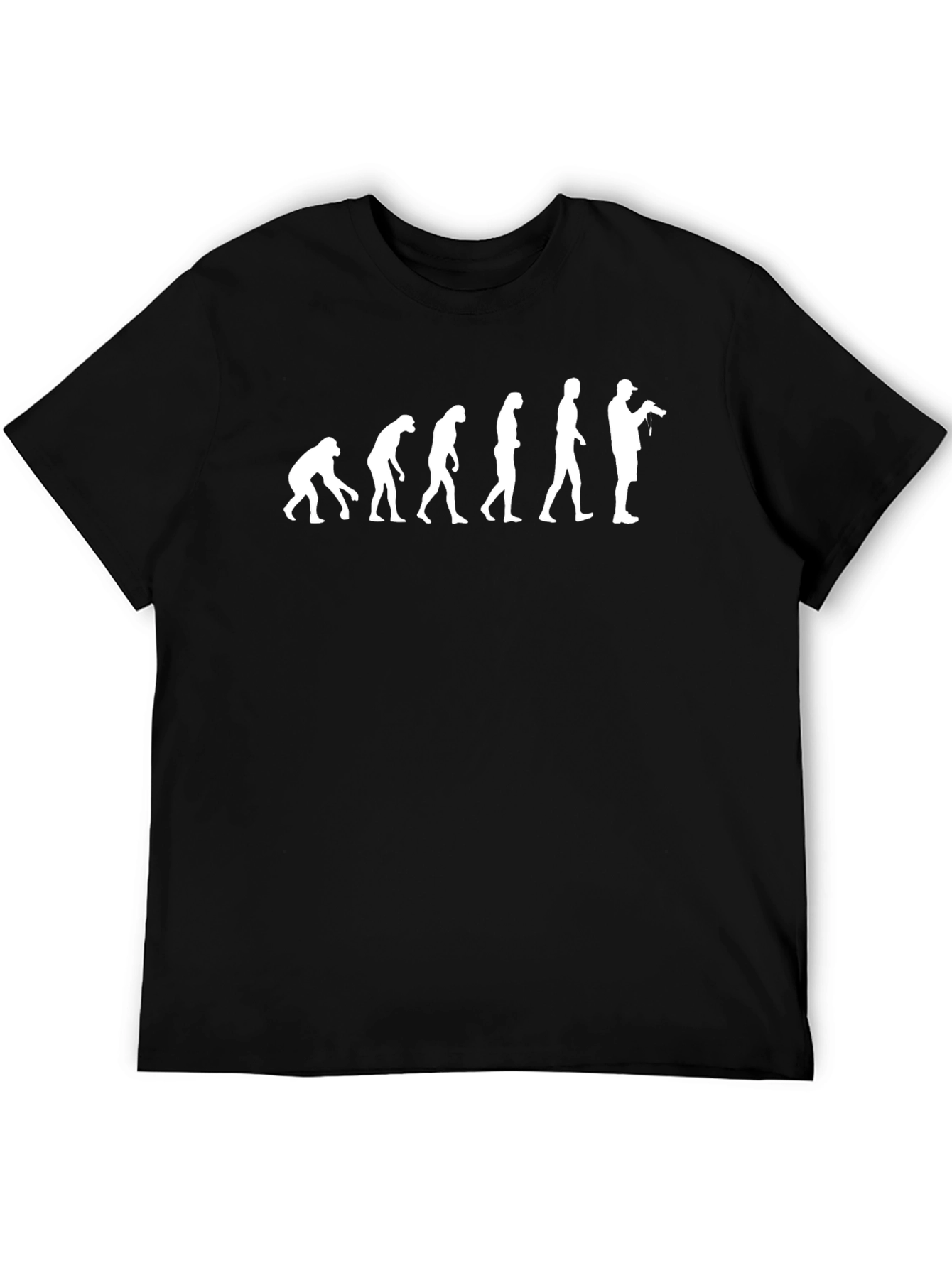 Evolution of Photographer T-Shirt