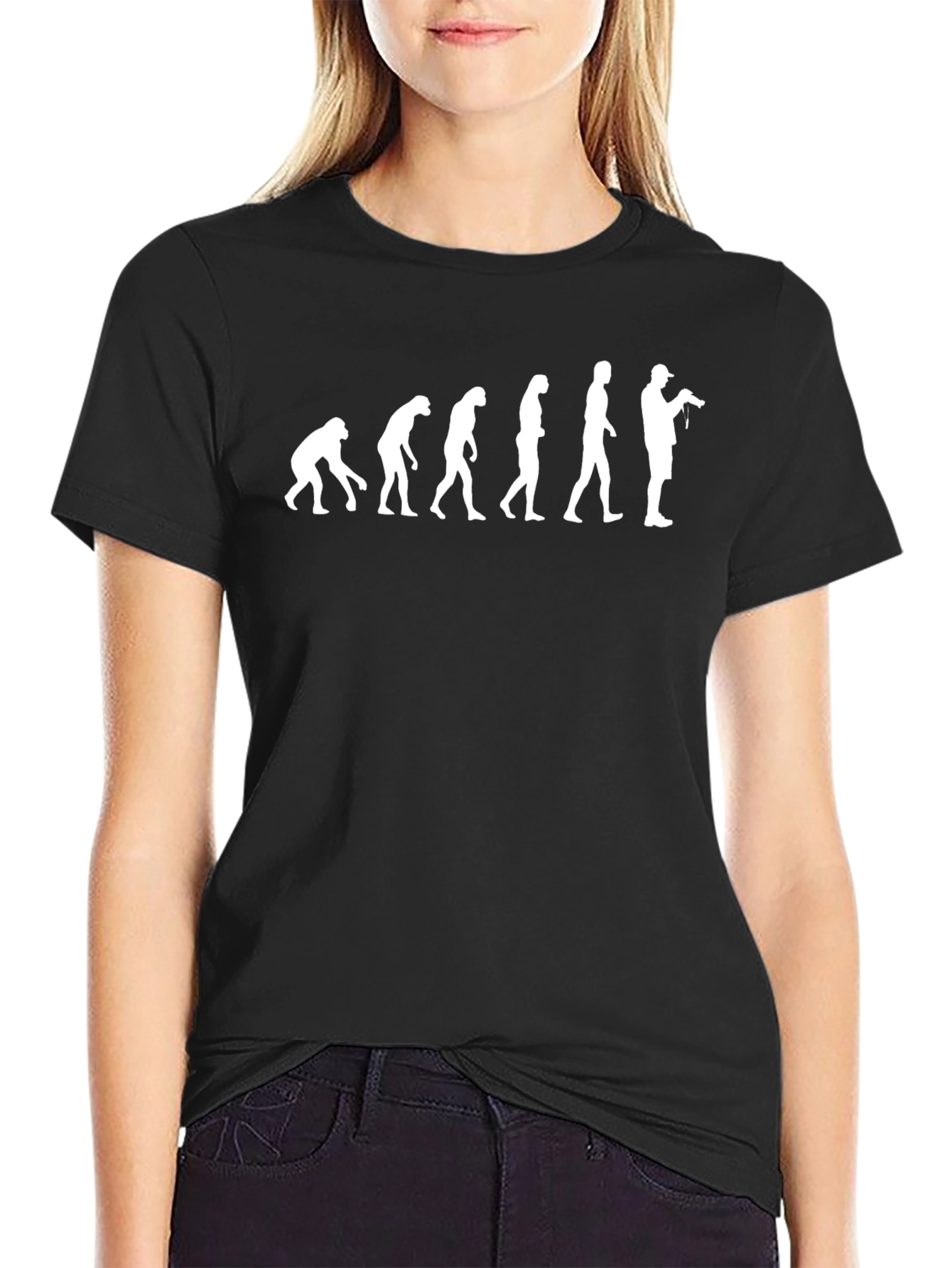 Evolution of Photographer T-Shirt