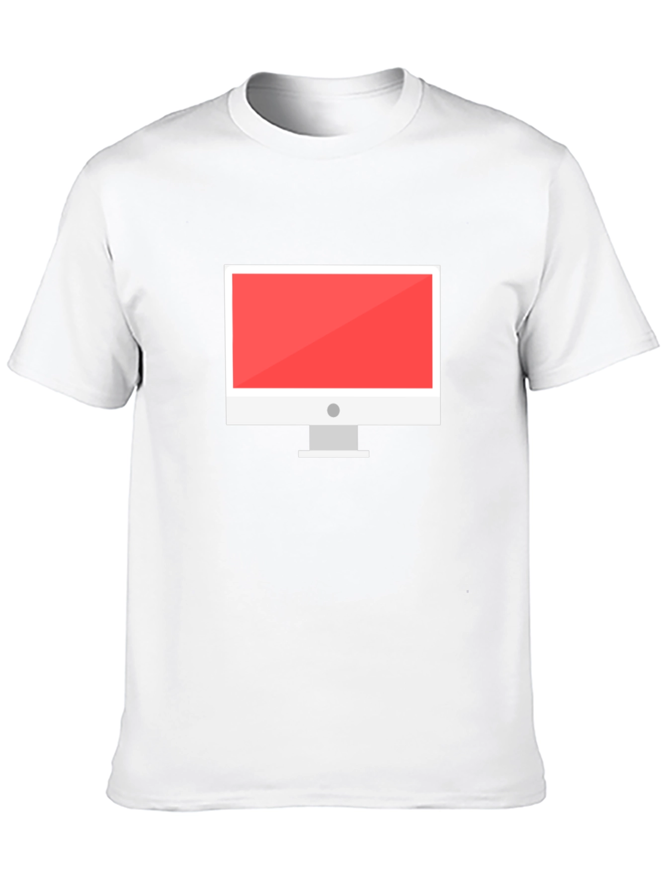 Black T-Shirt with Computer Graphic