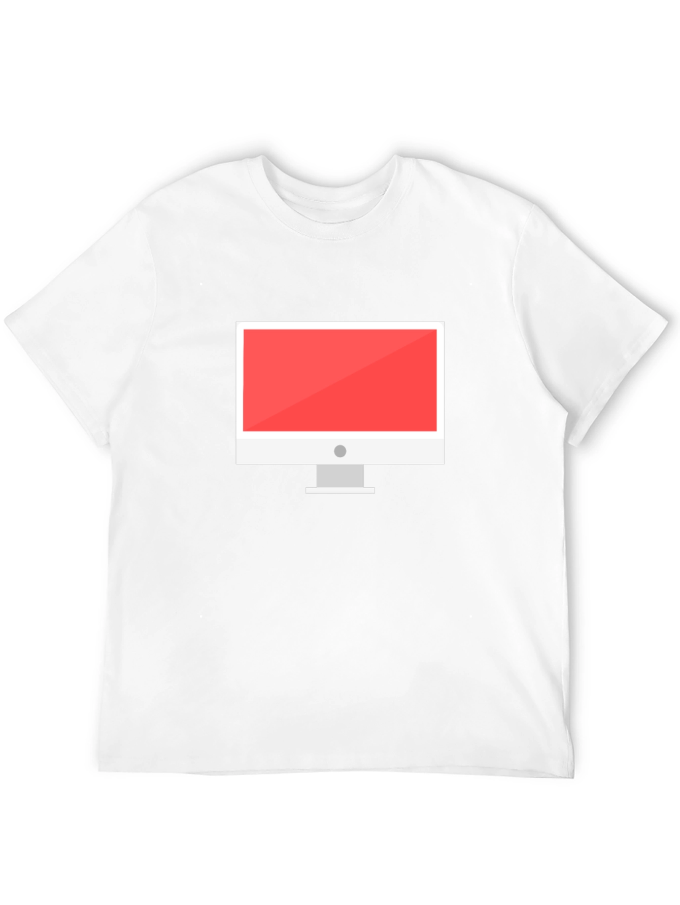 Black T-Shirt with Computer Graphic