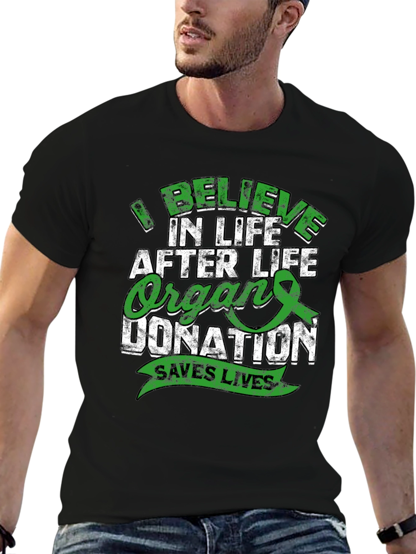 Organ Donation Saves Lives Graphic T-Shirt