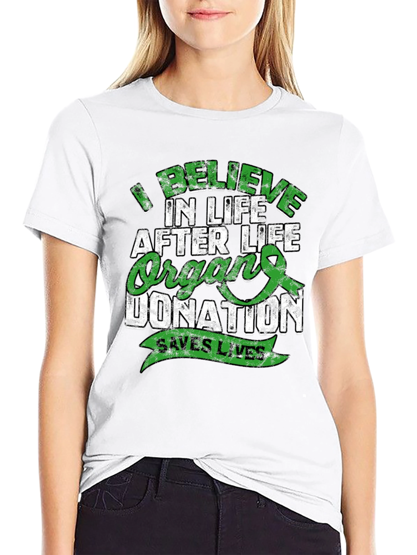 Organ Donation Saves Lives Graphic T-Shirt